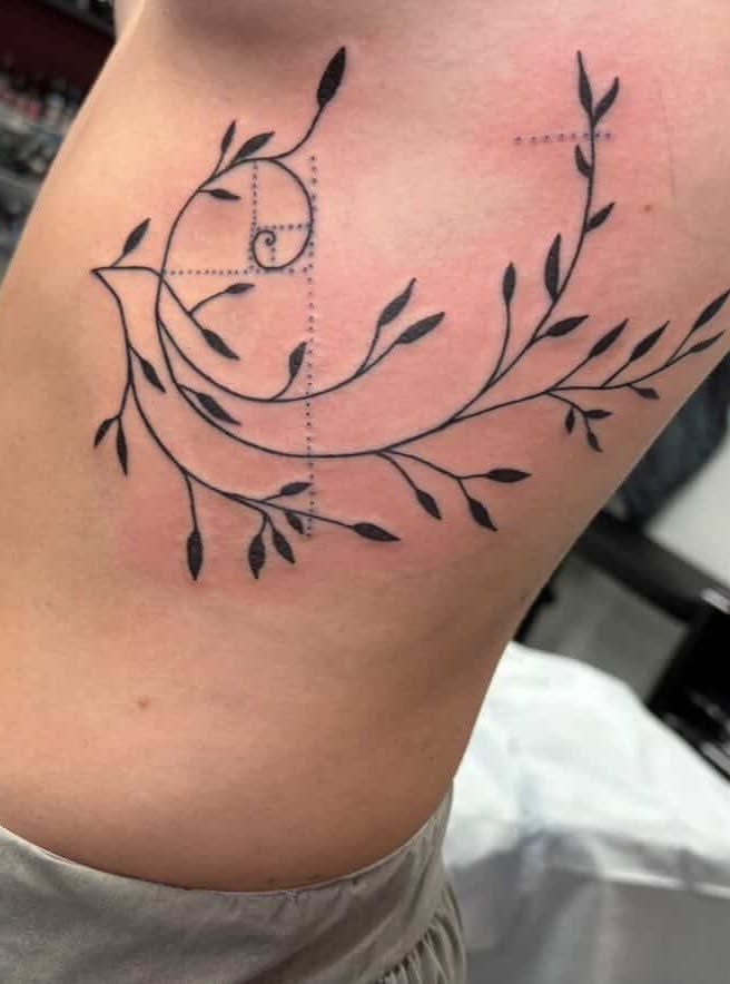 Tattoo by @theenchantedveil31 — geometric, minimalist
