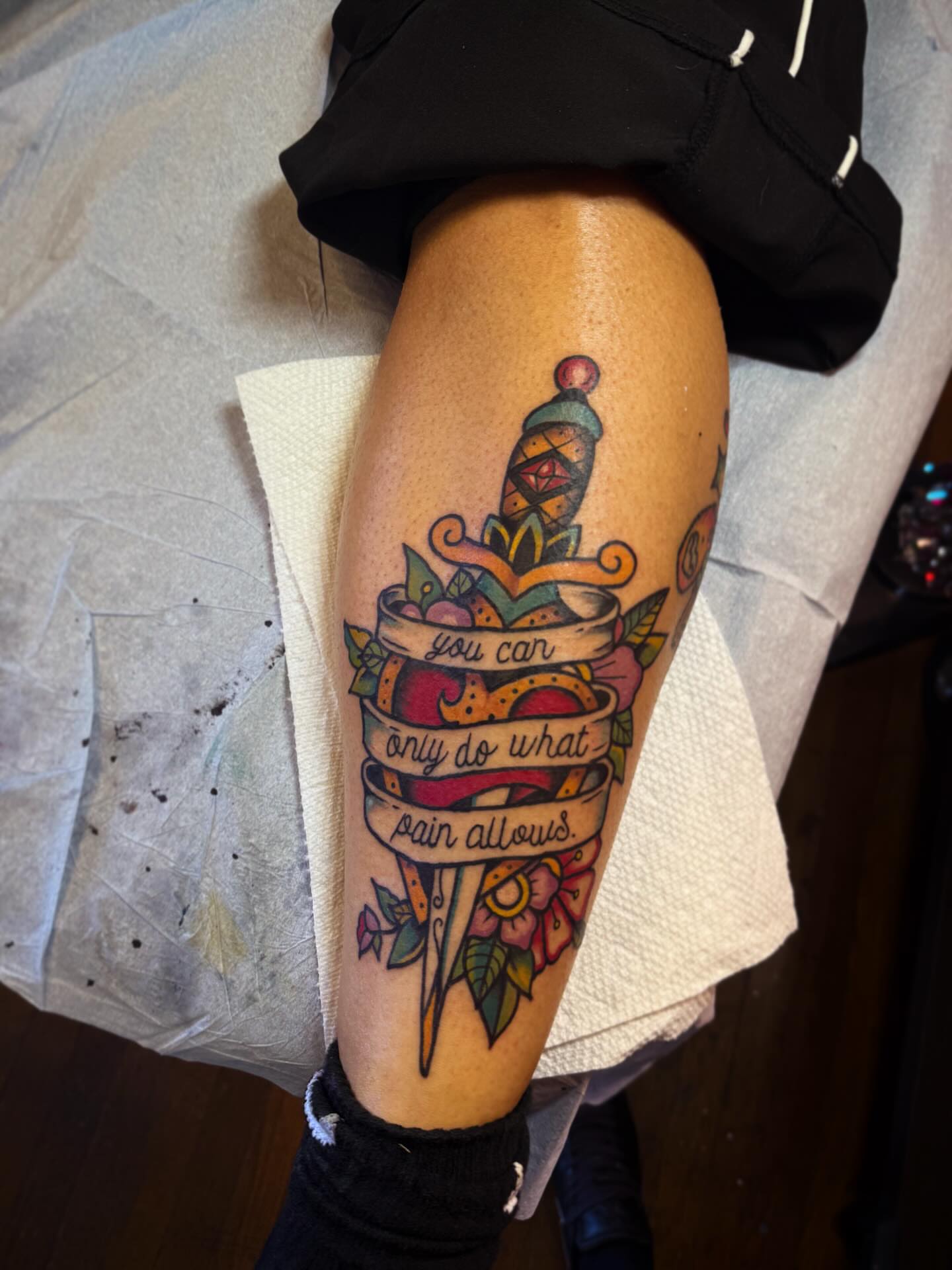 Tattoo by @bashtattooer — american_traditional