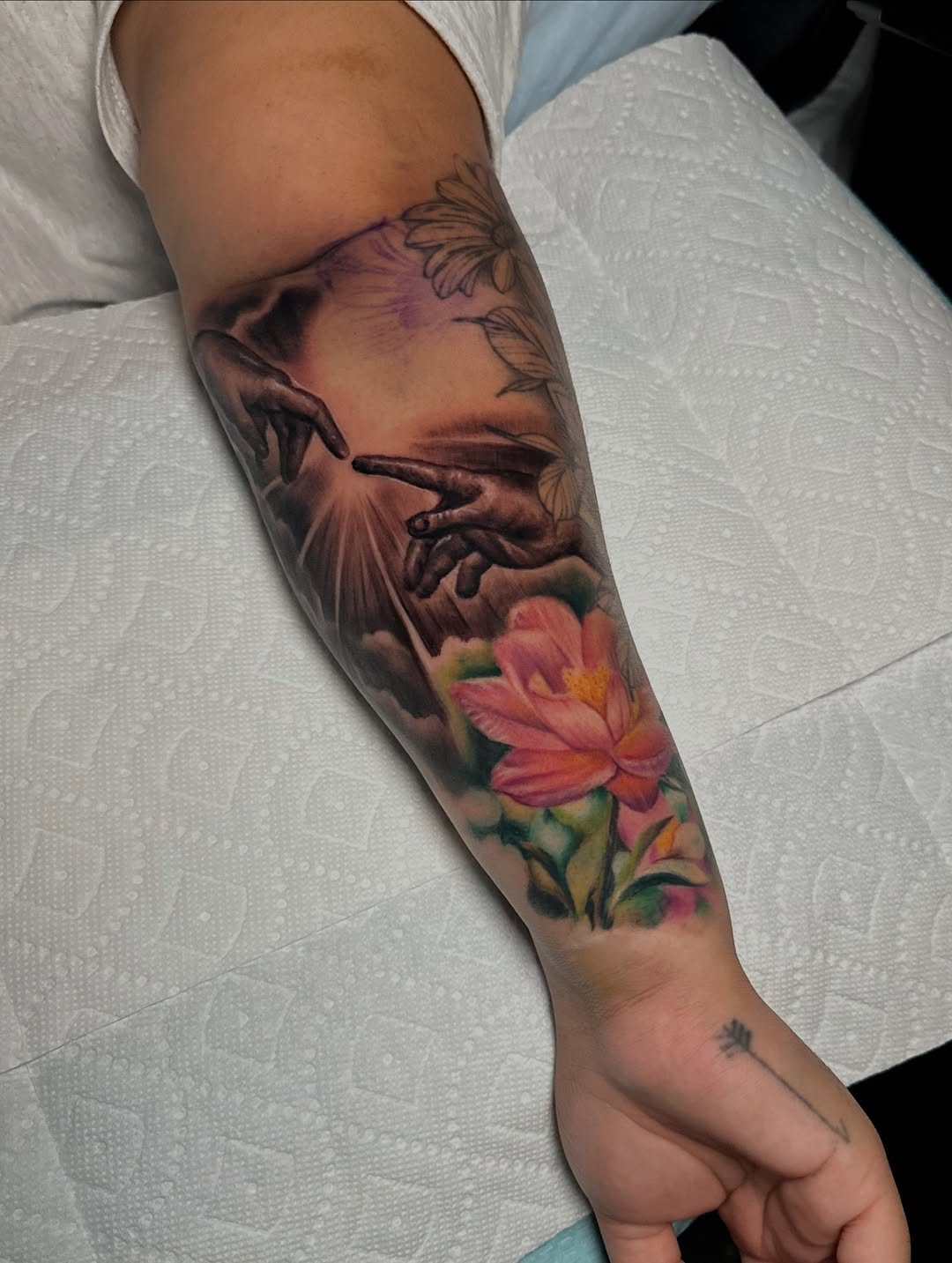 Tattoo by @lexx_tattoos — realism, trash_polka