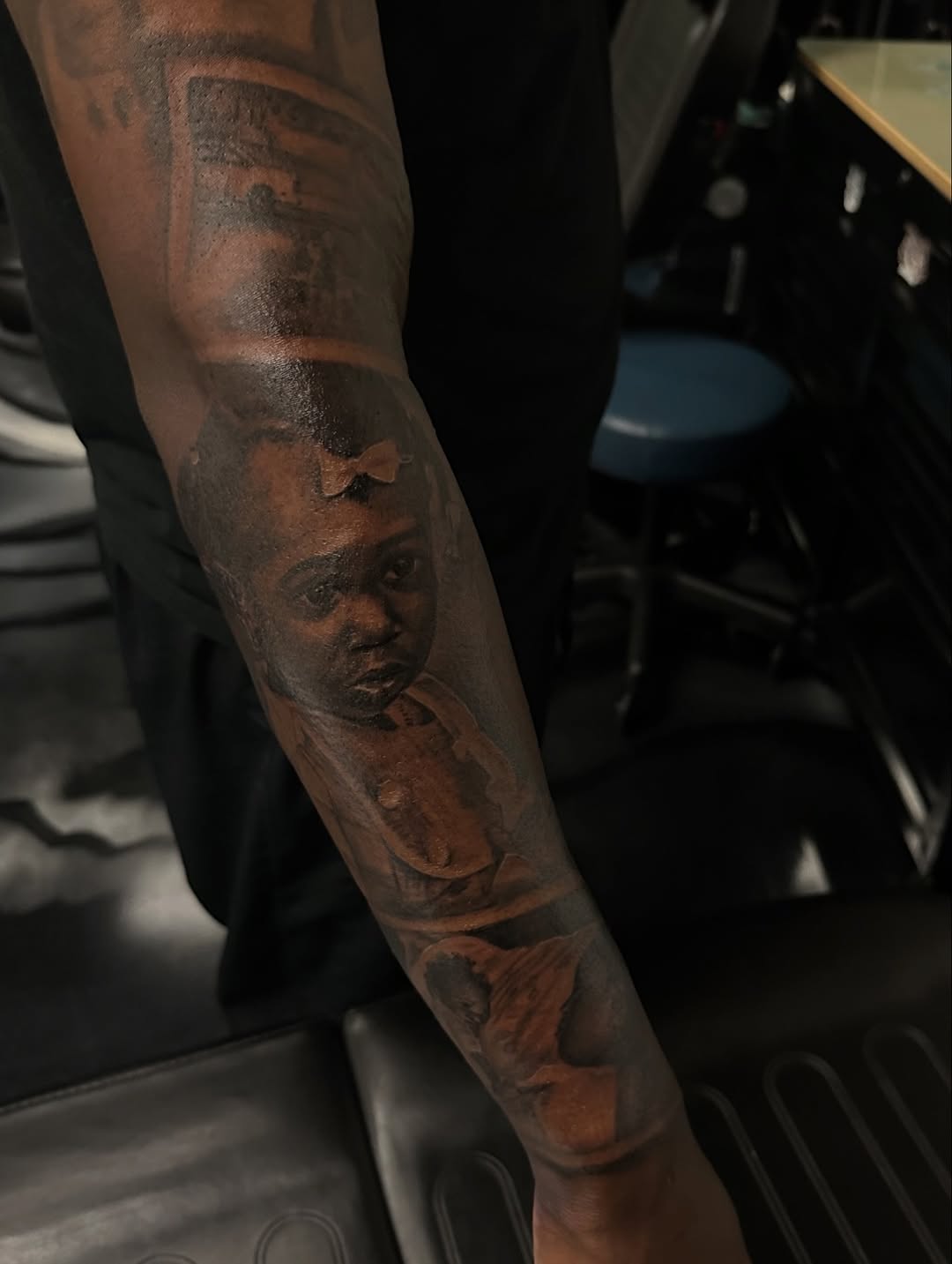 Tattoo by @lexx_tattoos — realism, black_and_grey