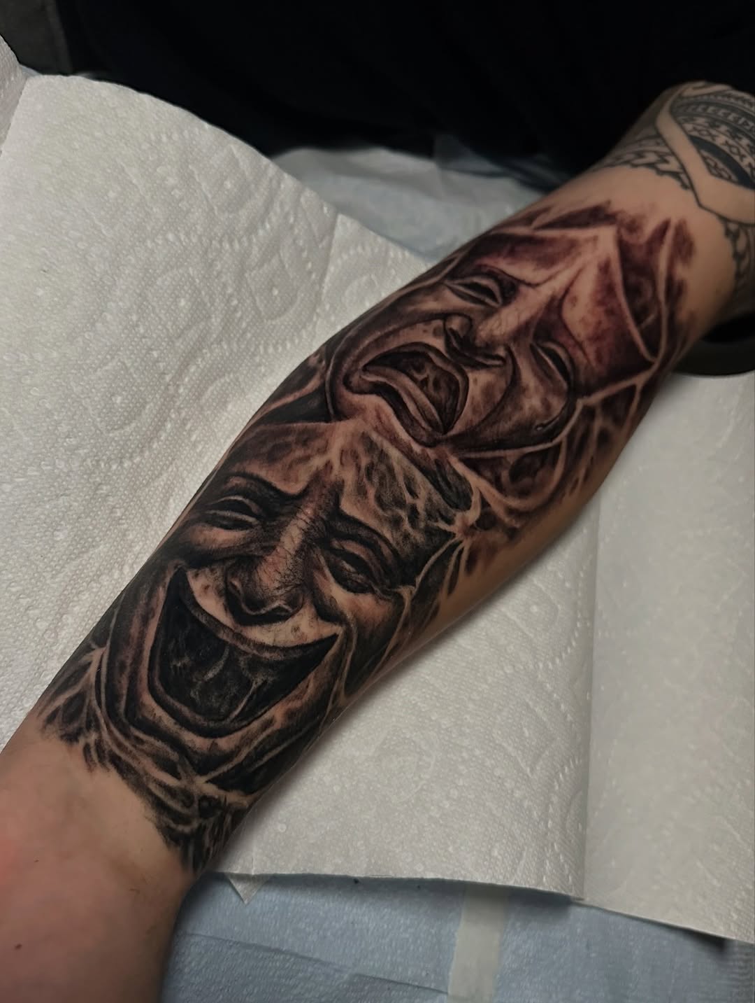 Tattoo by @lexx_tattoos — realism, black_and_grey