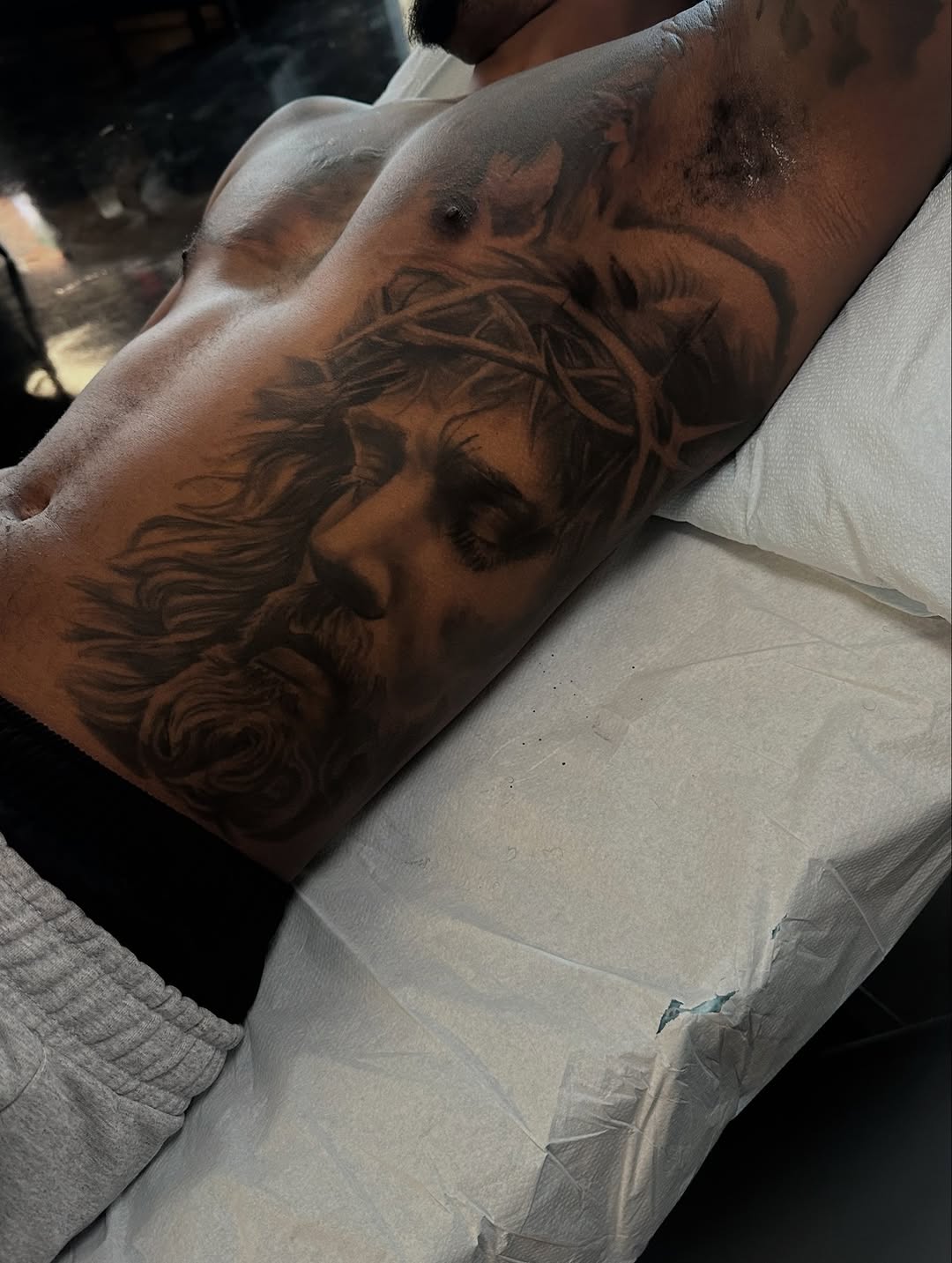 Tattoo by @lexx_tattoos — realism, black_and_grey