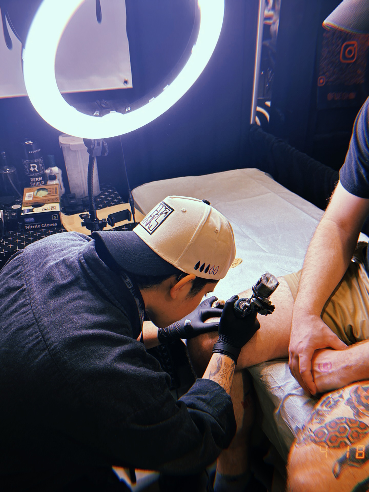 Tattoo by @cece.inks — black_and_grey
