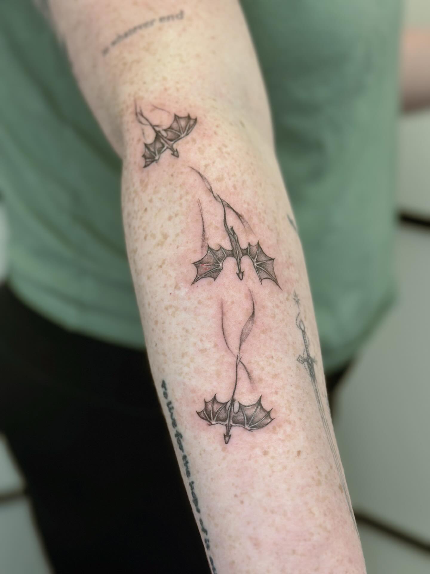 Tattoo by @kennartattoo — black_and_grey
