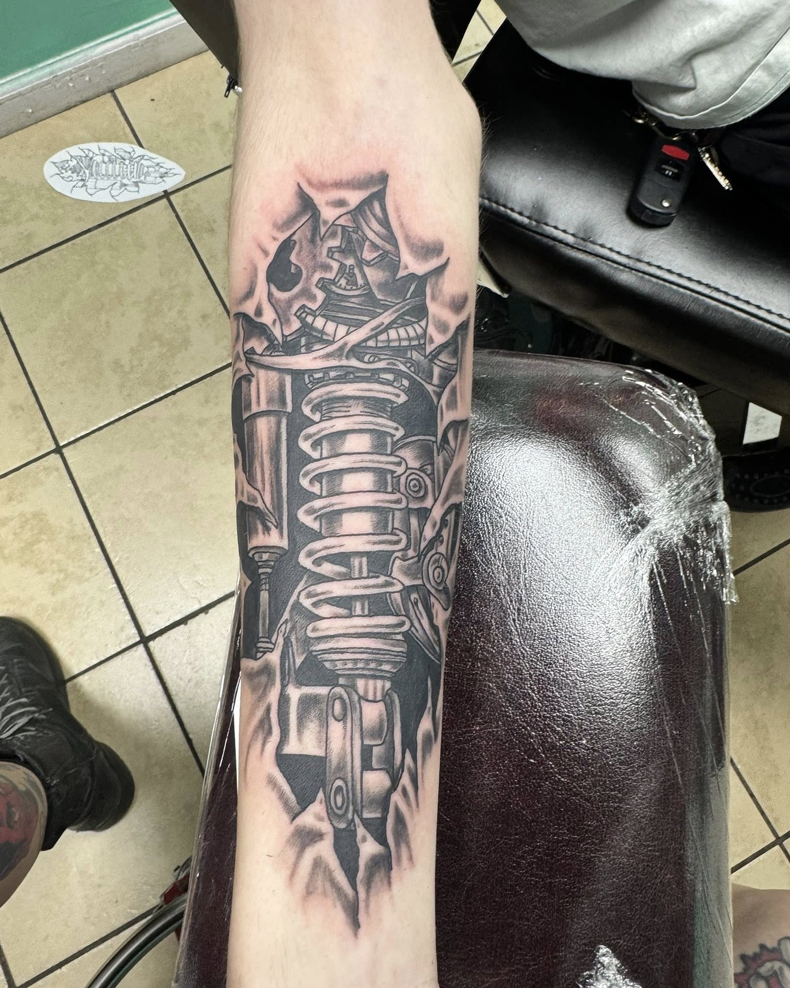 Tattoo by @grenuxzilla — black_and_grey, realism