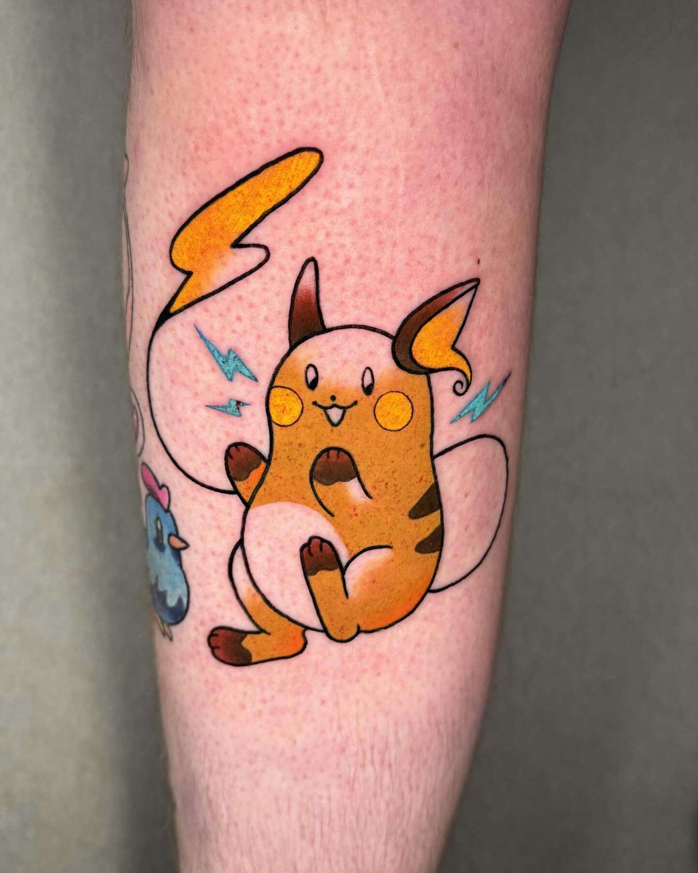 Tattoo by @carrion.beetle — new_school