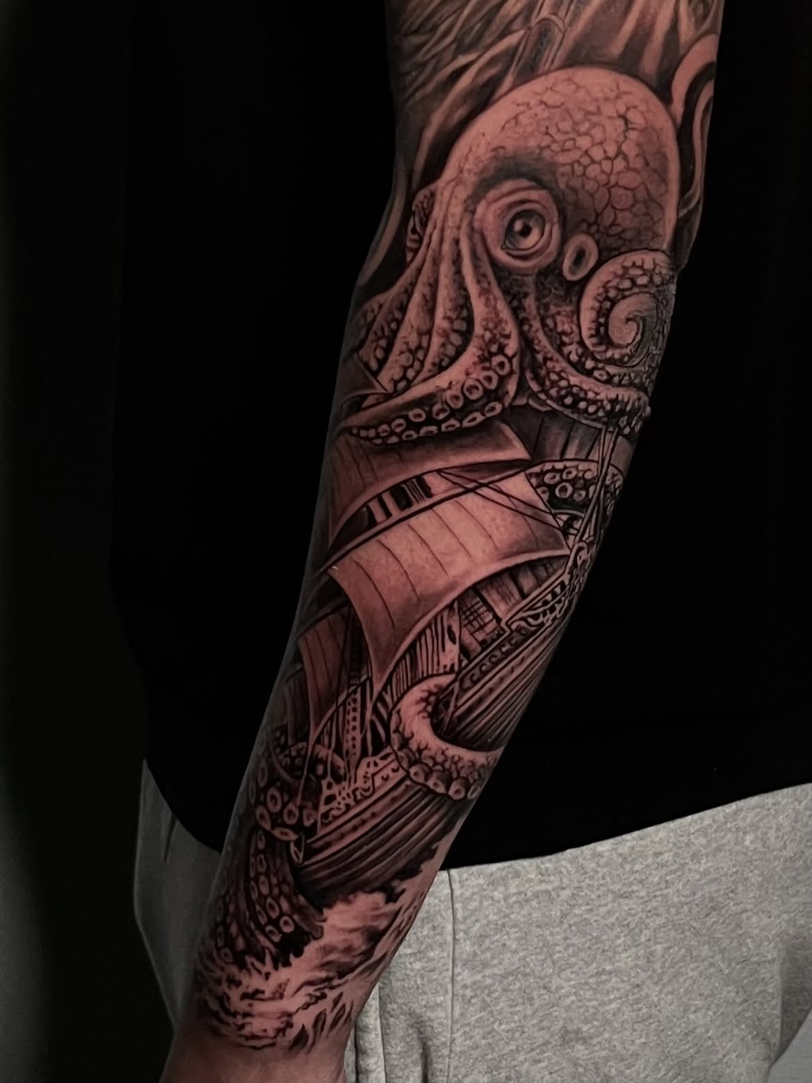 Tattoo by @davesancheztattooer — black_and_grey, realism