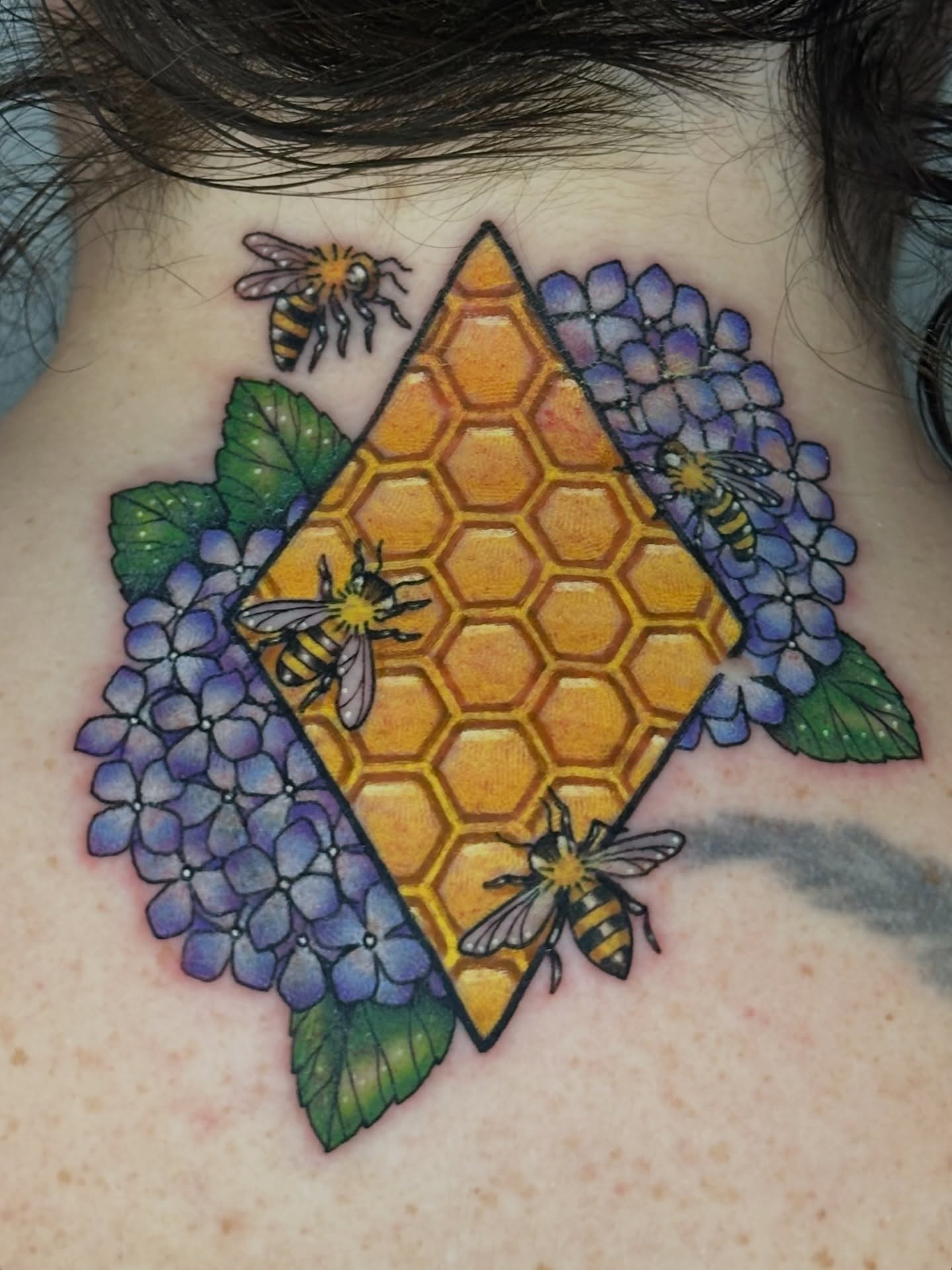 Tattoo by @nancytatt — geometric, realism