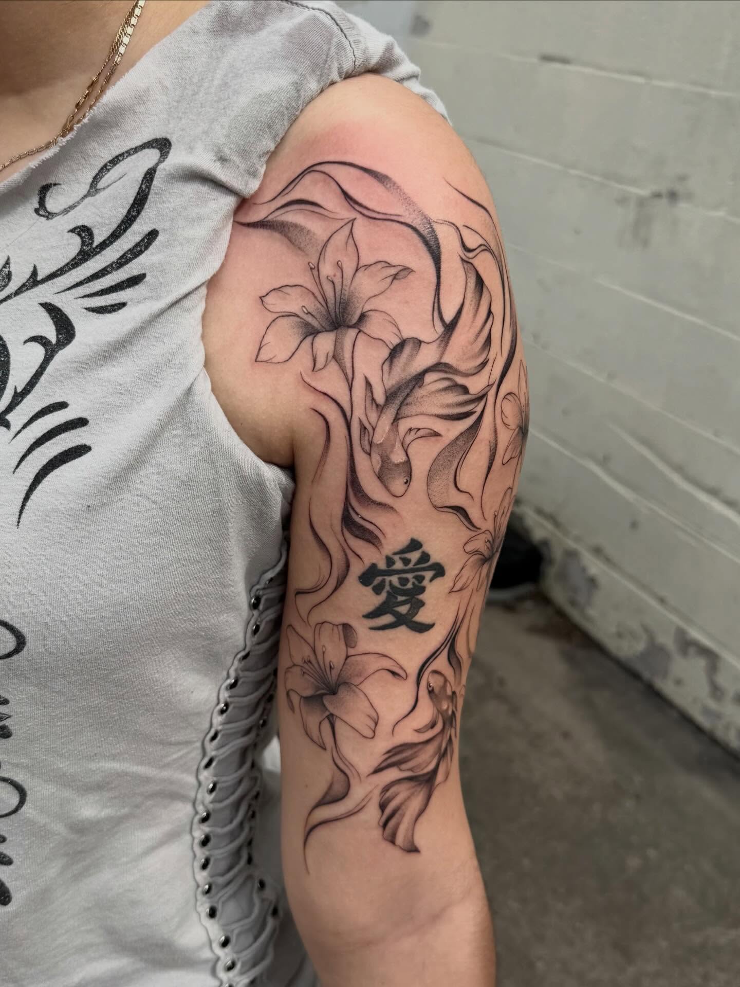 Tattoo by @inkskilla — black_and_grey