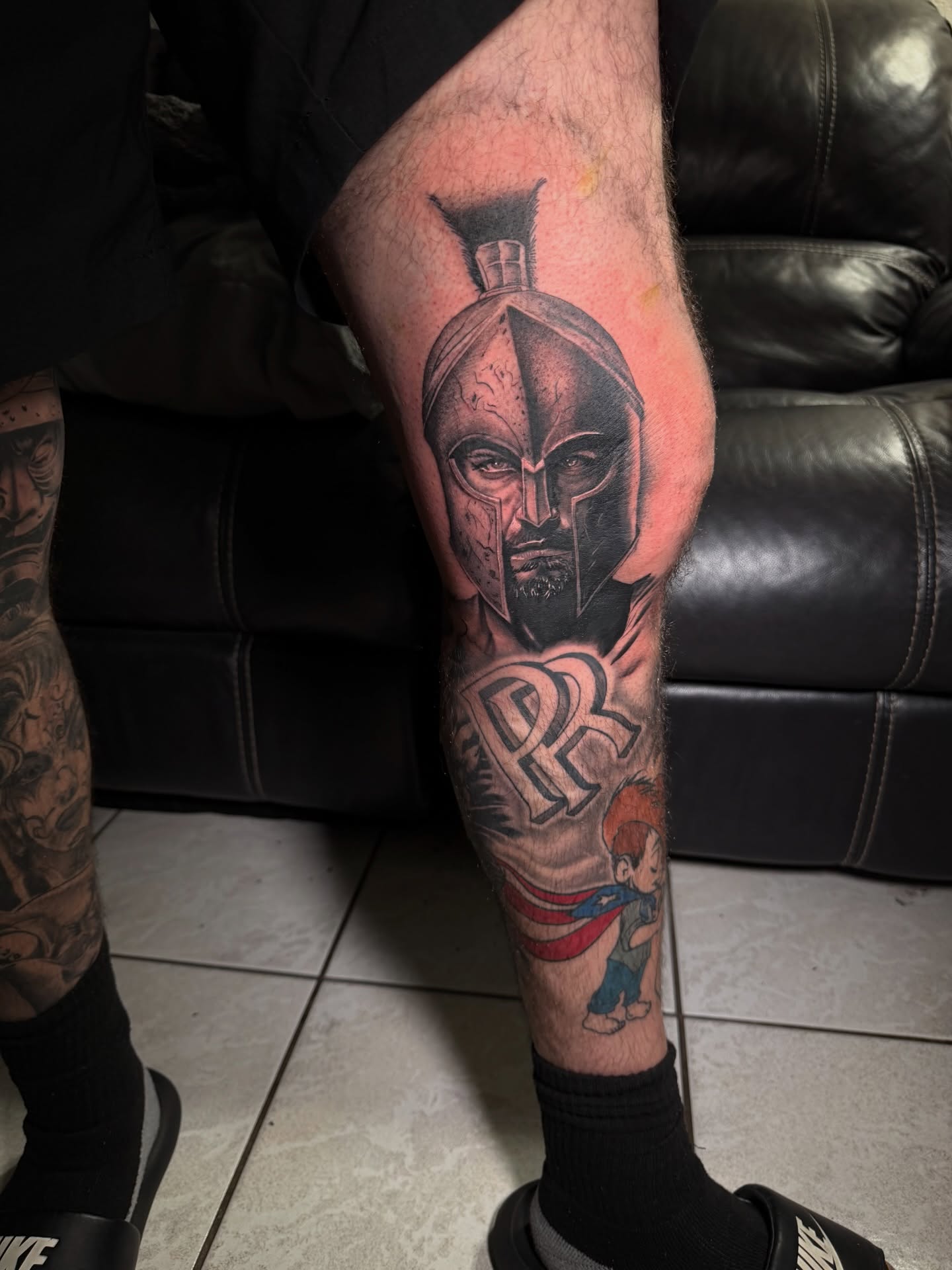 Tattoo by @lmgtattoos — black_and_grey