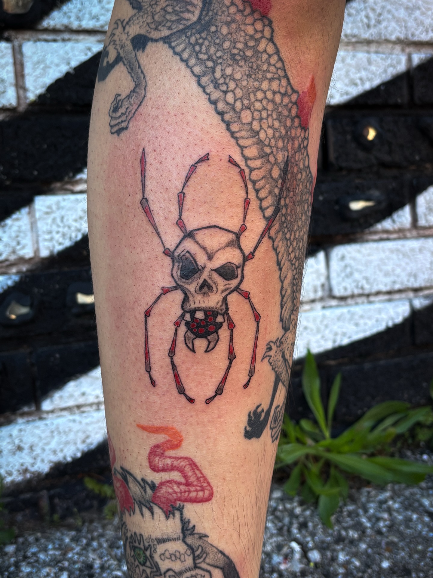 Tattoo by @smellsrotten — trash_polka