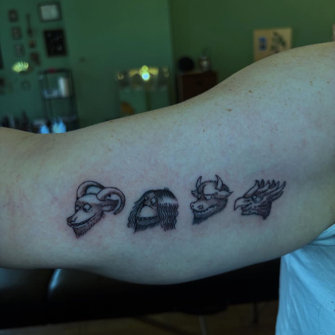 Tattoo by @easy_peezy_pokes — illustrative, black_and_grey
