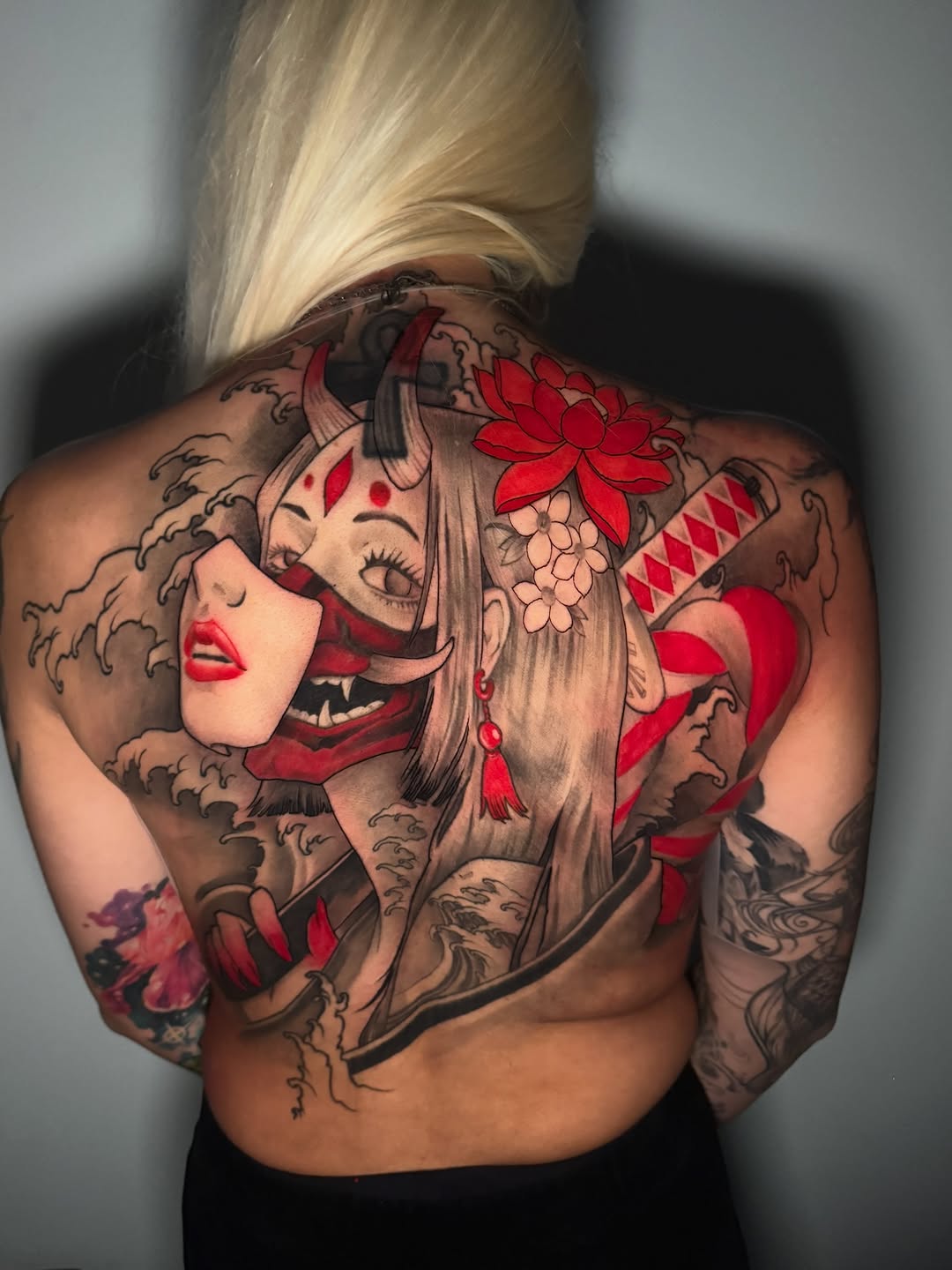 Tattoo by @pauljacktattoo — japanese_irezumi, black_and_grey