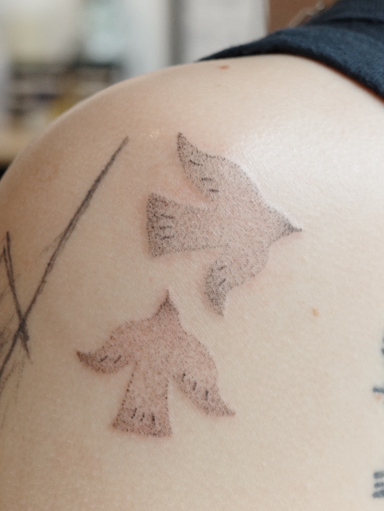 Tattoo by @itsumo.tats — dotwork
