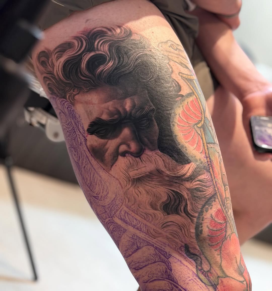 Tattoo by @saranieto_ — realism, black_and_grey