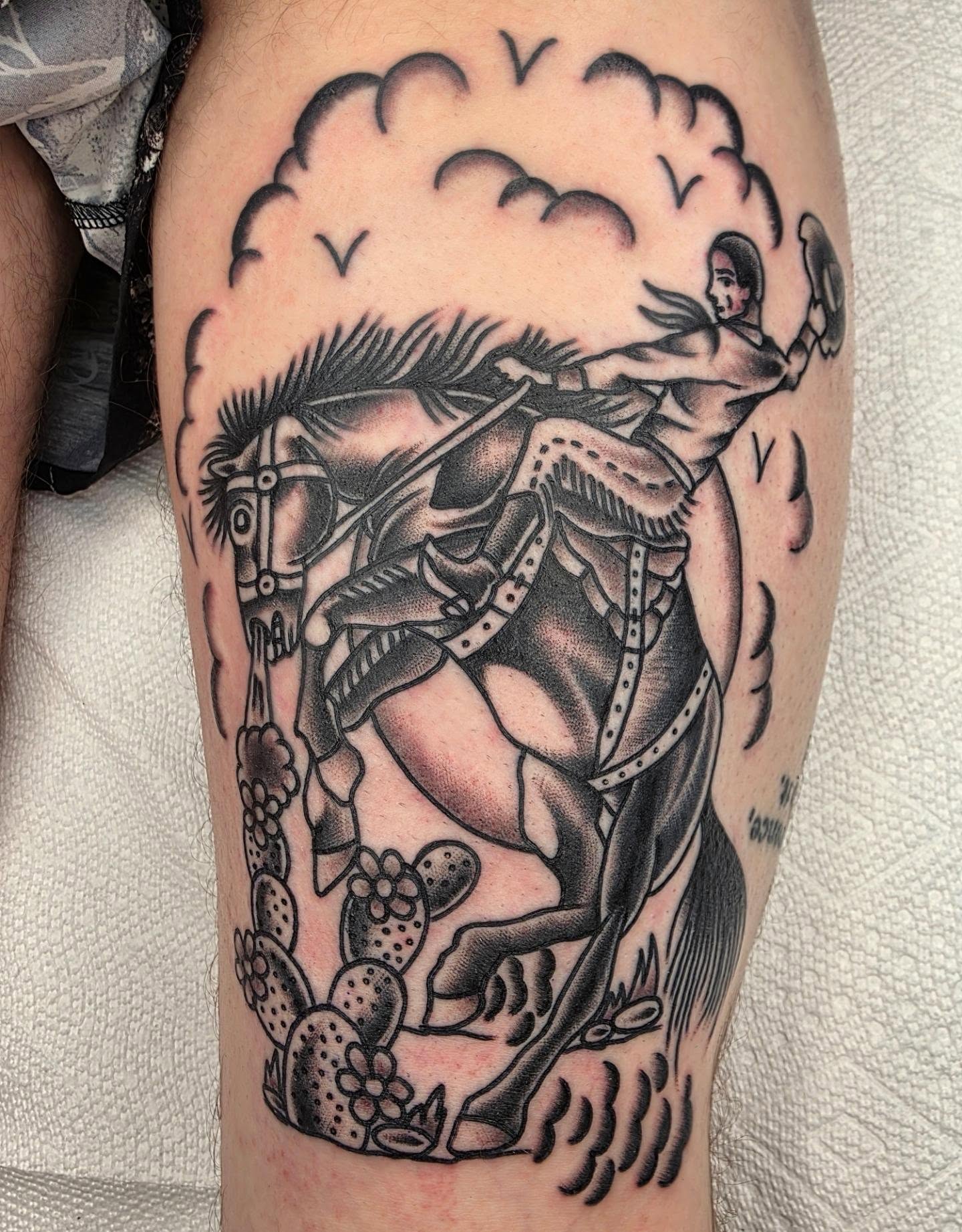 Tattoo by @tattooswithadam — black_and_grey