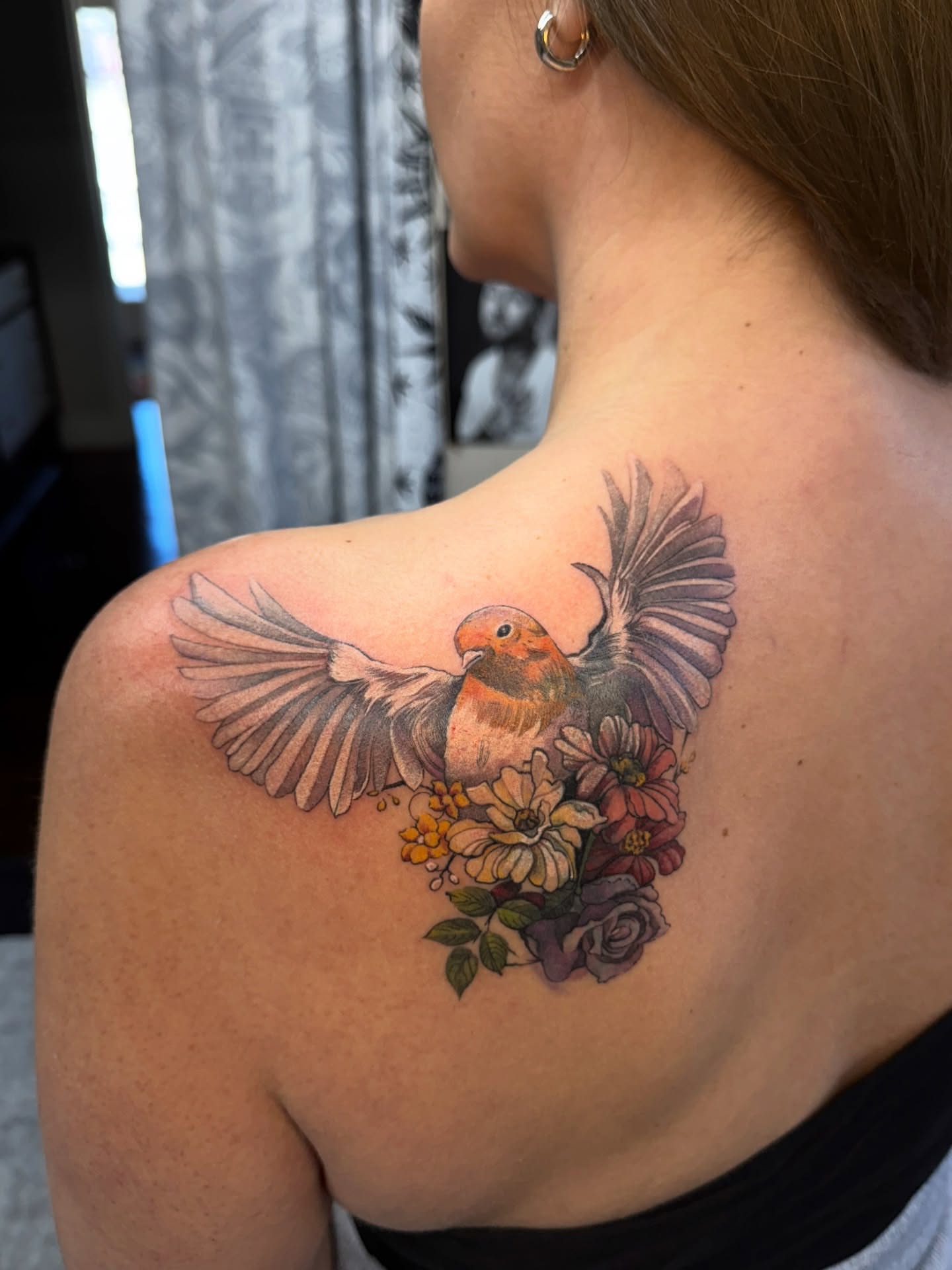 Tattoo by @cordova.ink — realism, watercolor