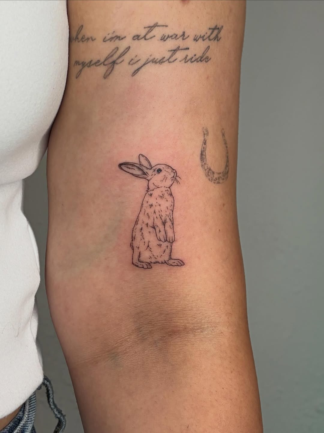 Tattoo by @alyssadoestattoos โ fine_line, lettering_script