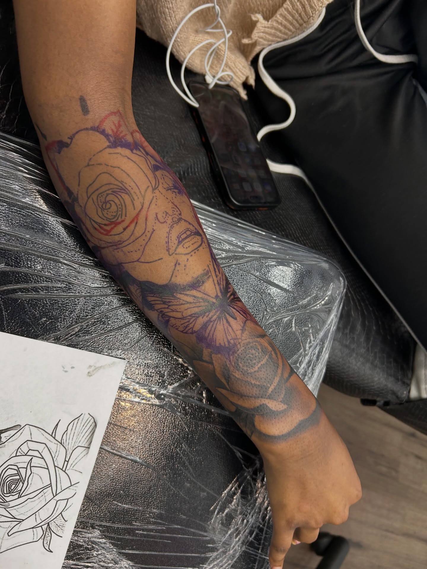 Tattoo by @98nigel — black_and_grey