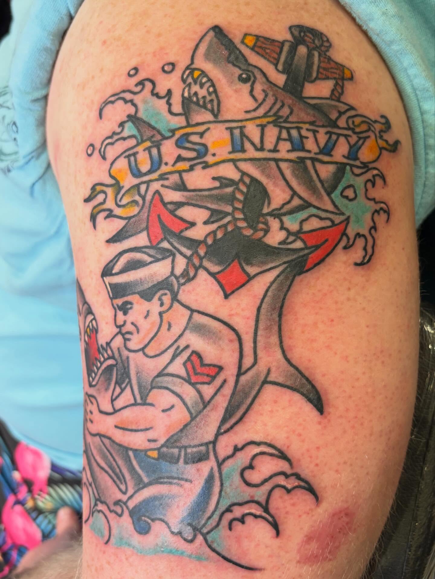 Tattoo by @mikescarpatitattoo — american_traditional