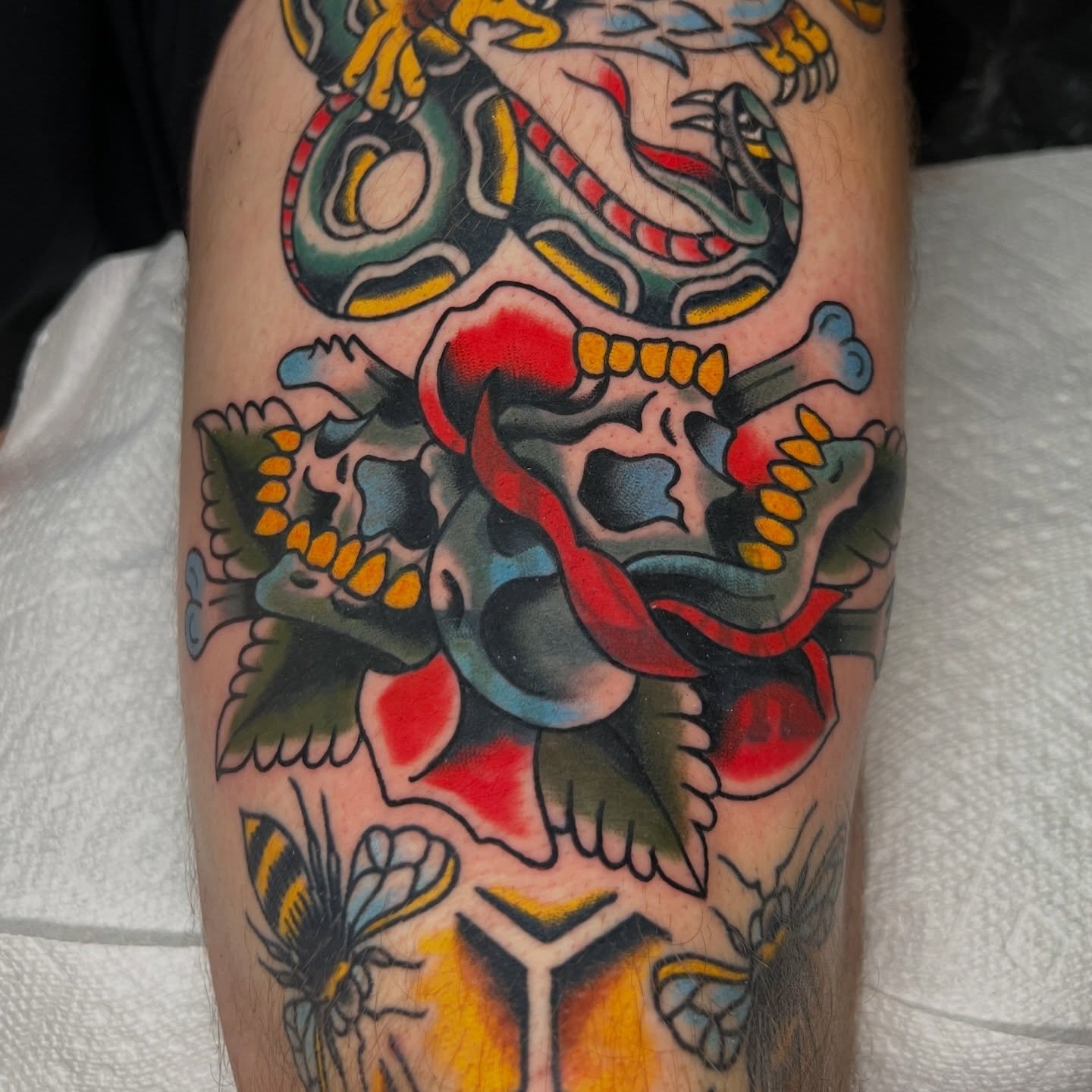 Tattoo by @peteherg — american_traditional
