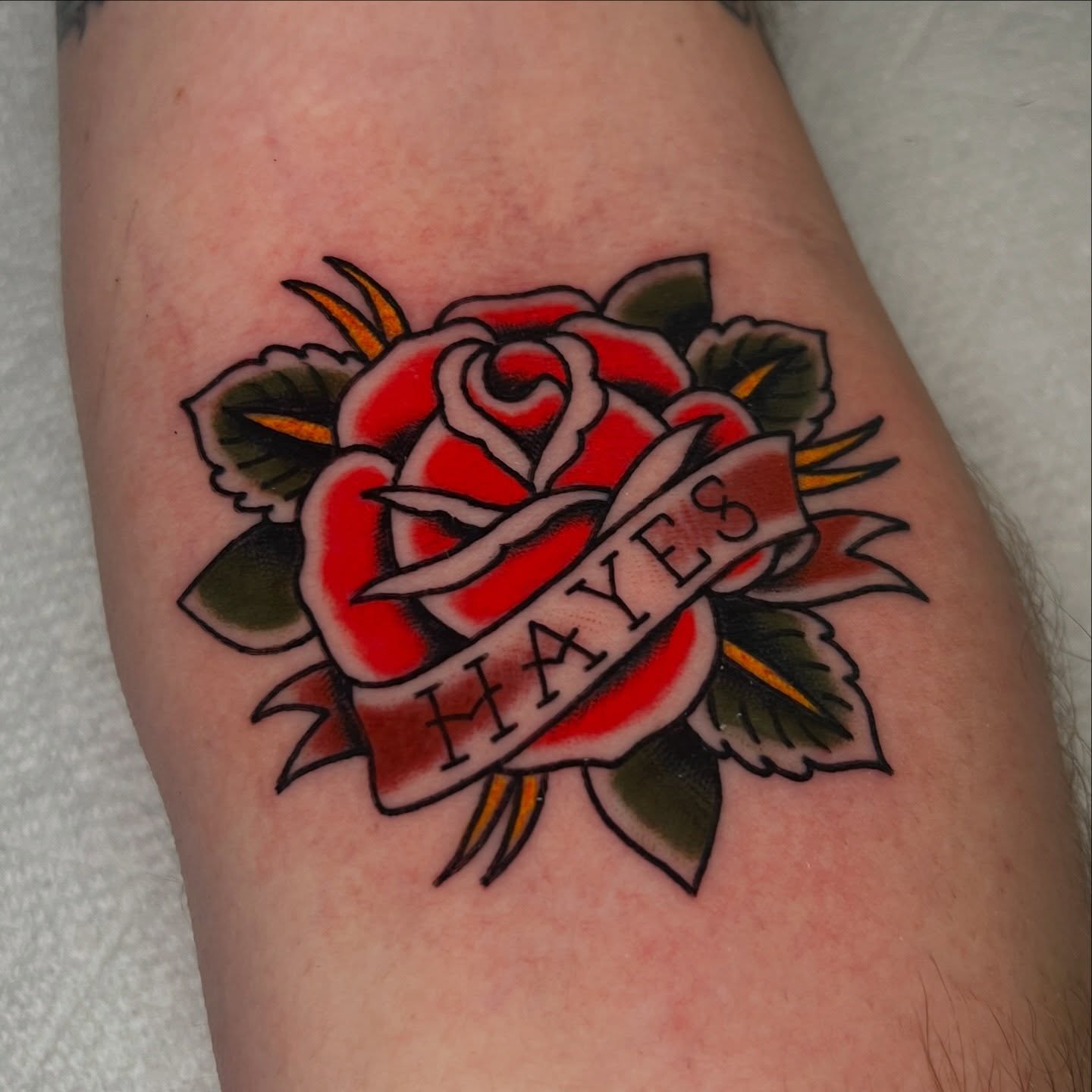 Tattoo by @peteherg — american_traditional