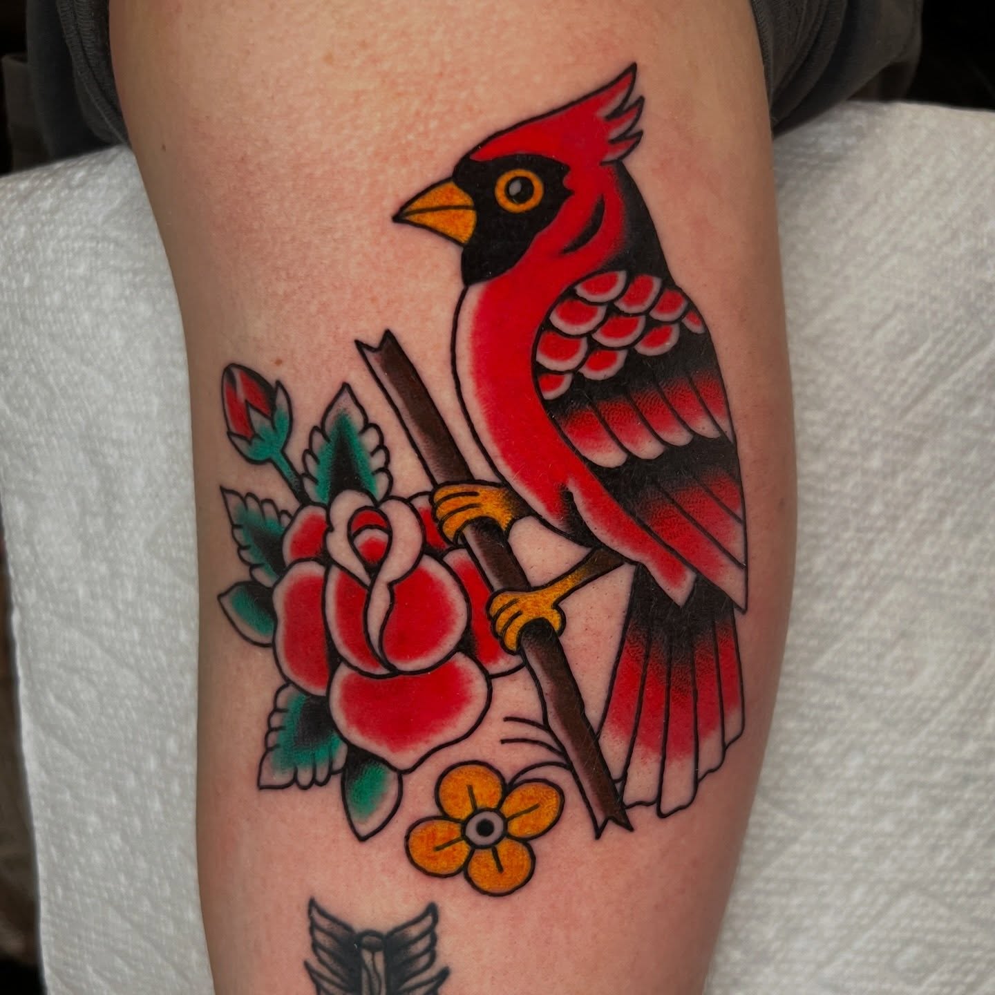 Tattoo by @peteherg — american_traditional