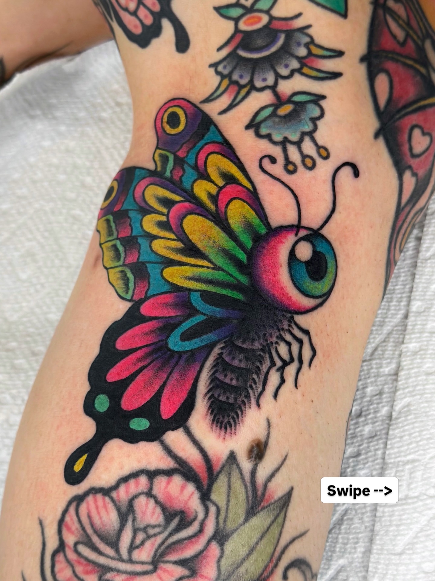Tattoo by @randyconnertattoo — new_school