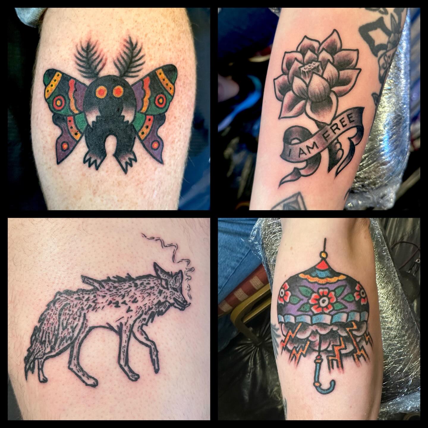 Tattoo by @christos_tattoos — american_traditional, dotwork