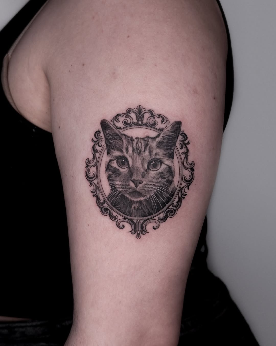 Tattoo by @luinytattoo — realism, black_and_grey