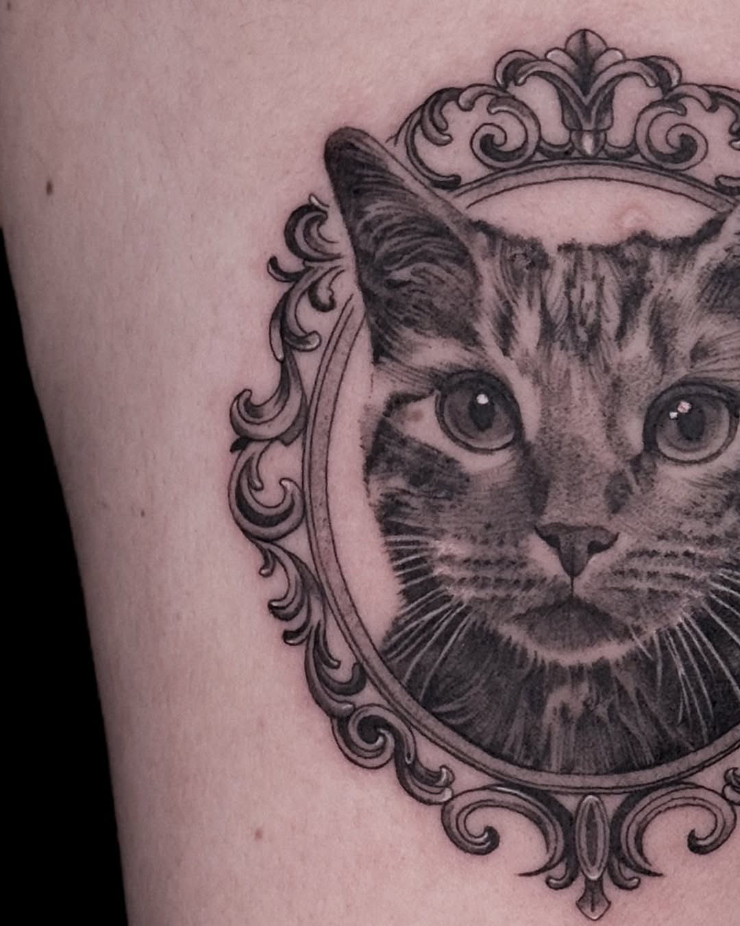 Tattoo by @luinytattoo — realism, black_and_grey
