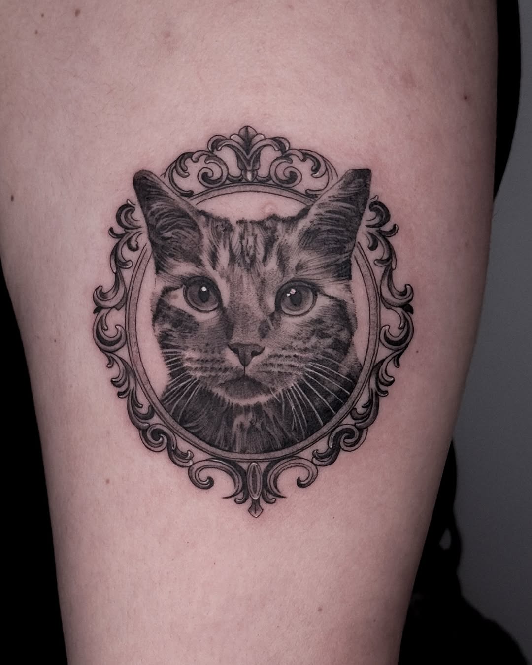 Tattoo by @luinytattoo — realism, black_and_grey
