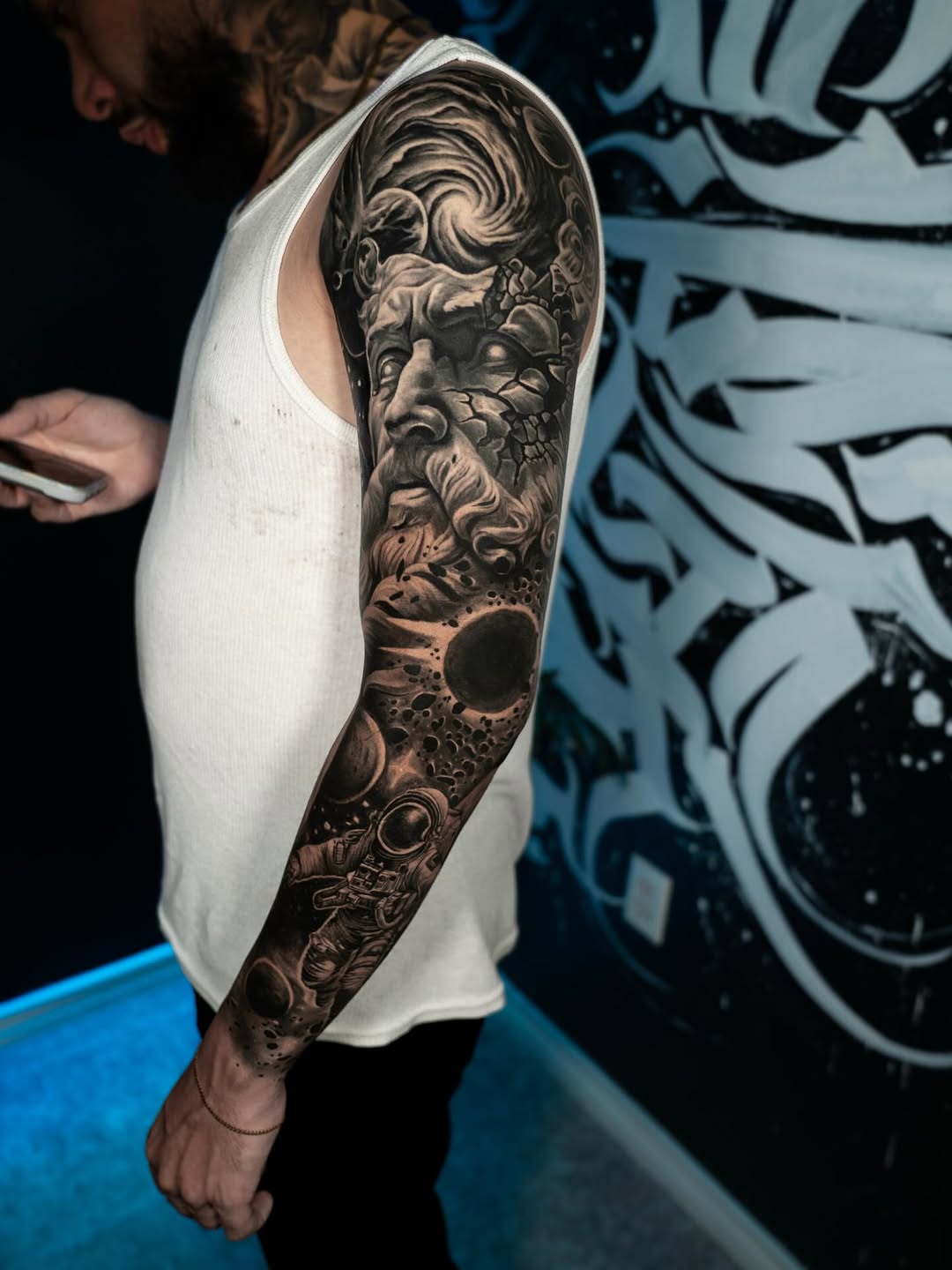 Tattoo by @saekone1 — realism, black_and_grey