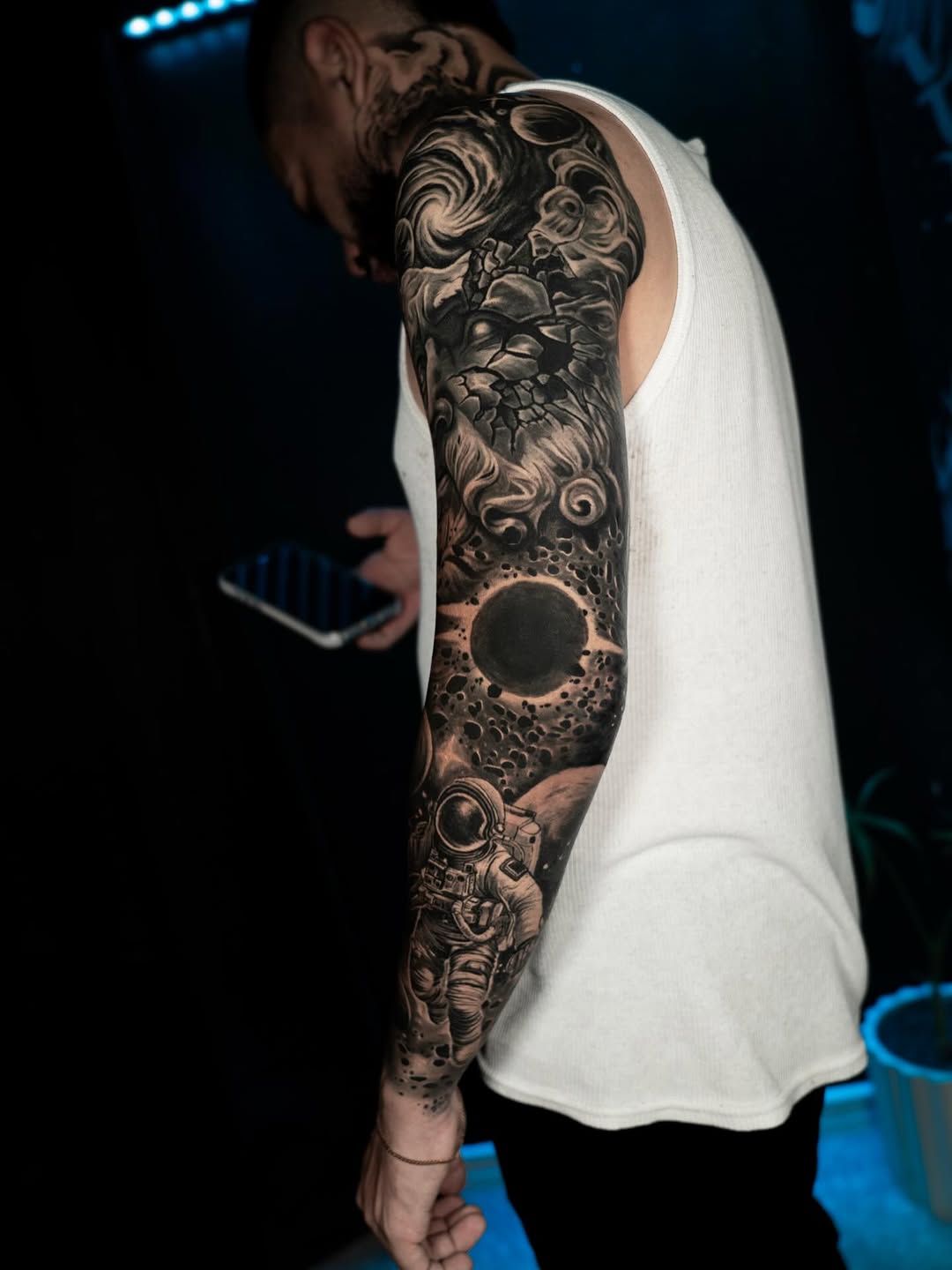 Tattoo by @saekone1 — realism, black_and_grey
