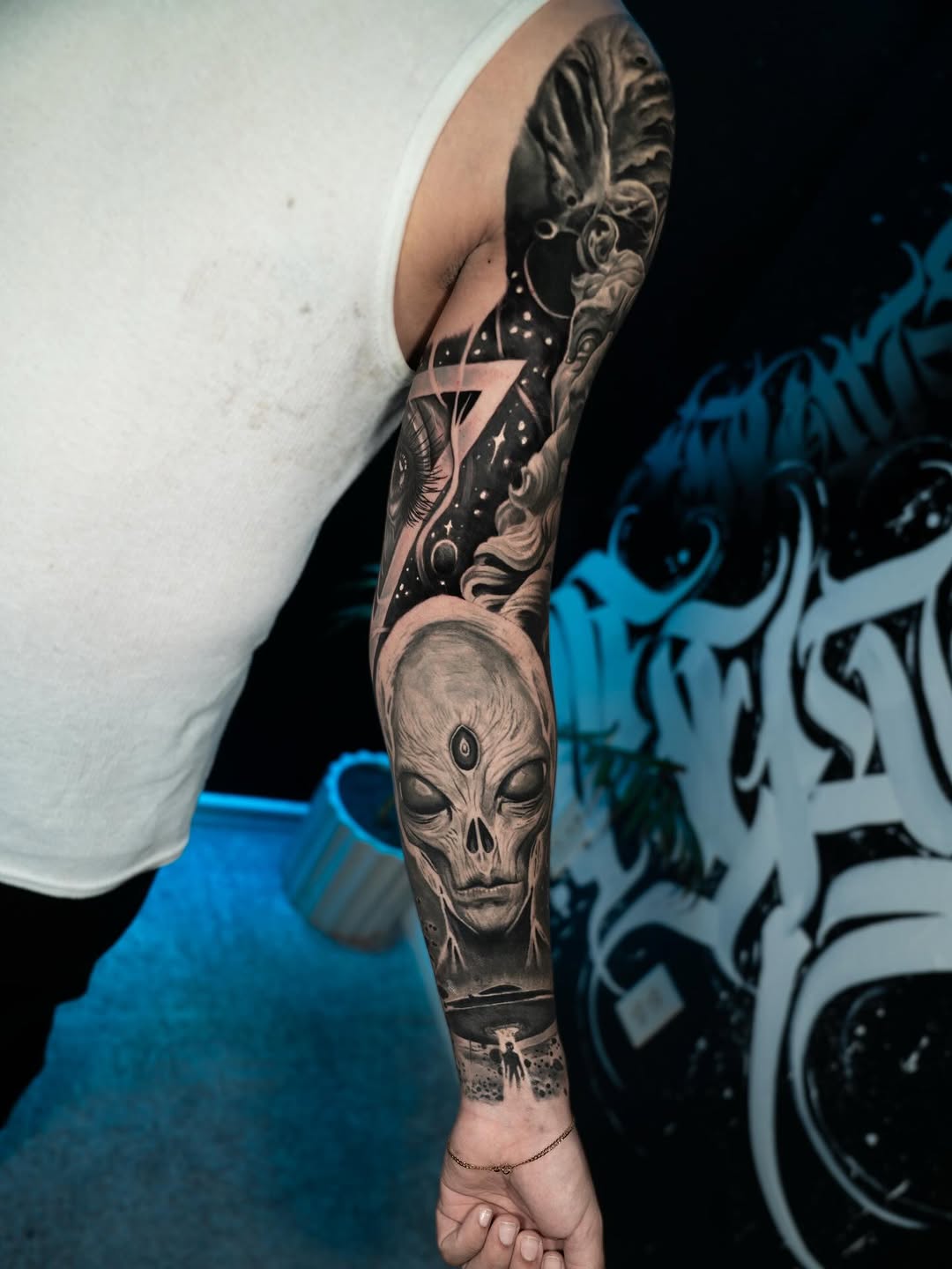 Tattoo by @saekone1 — realism, black_and_grey