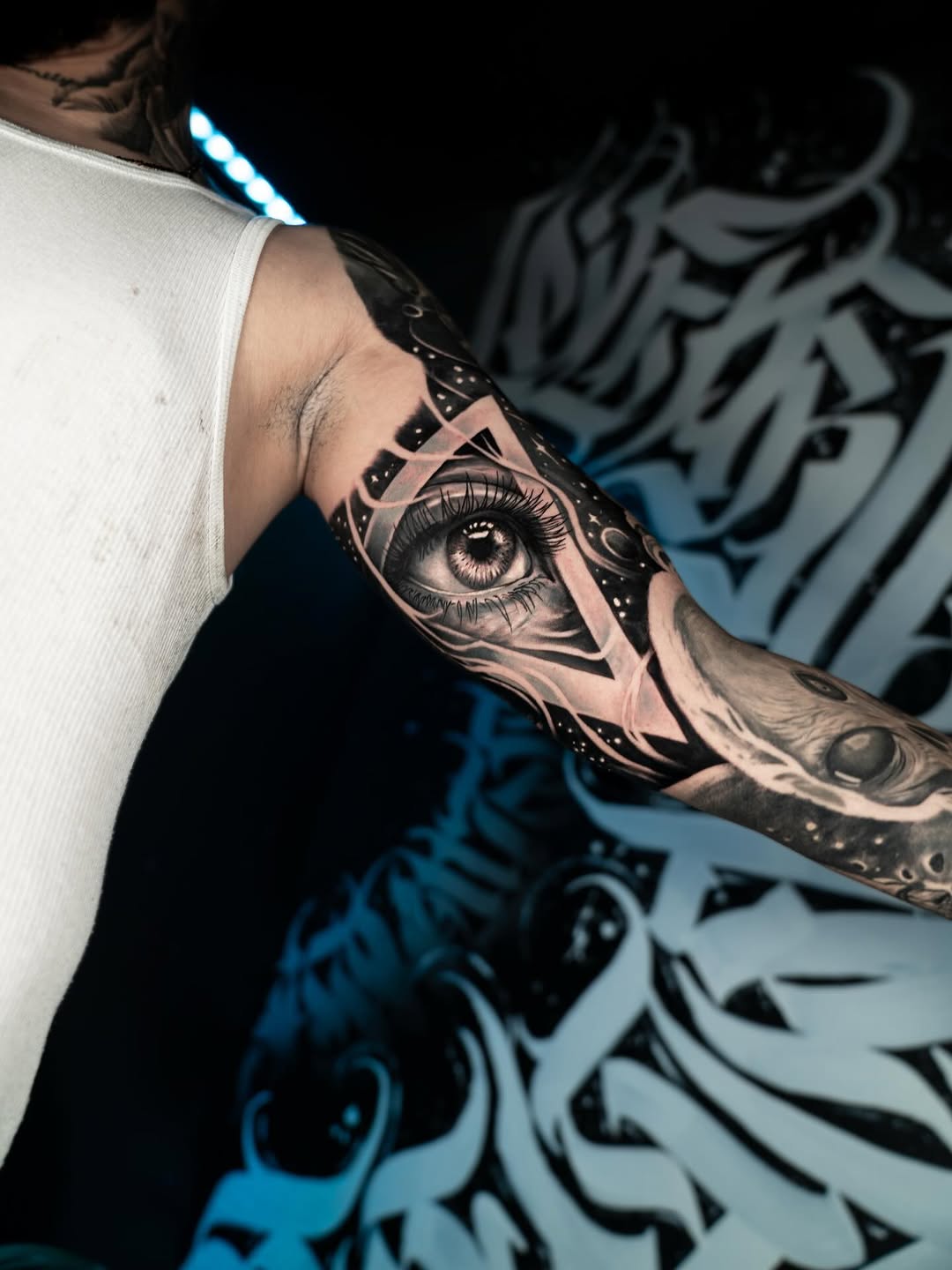 Tattoo by @saekone1 — realism, black_and_grey