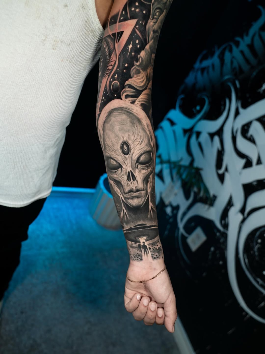 Tattoo by @saekone1 — realism, black_and_grey