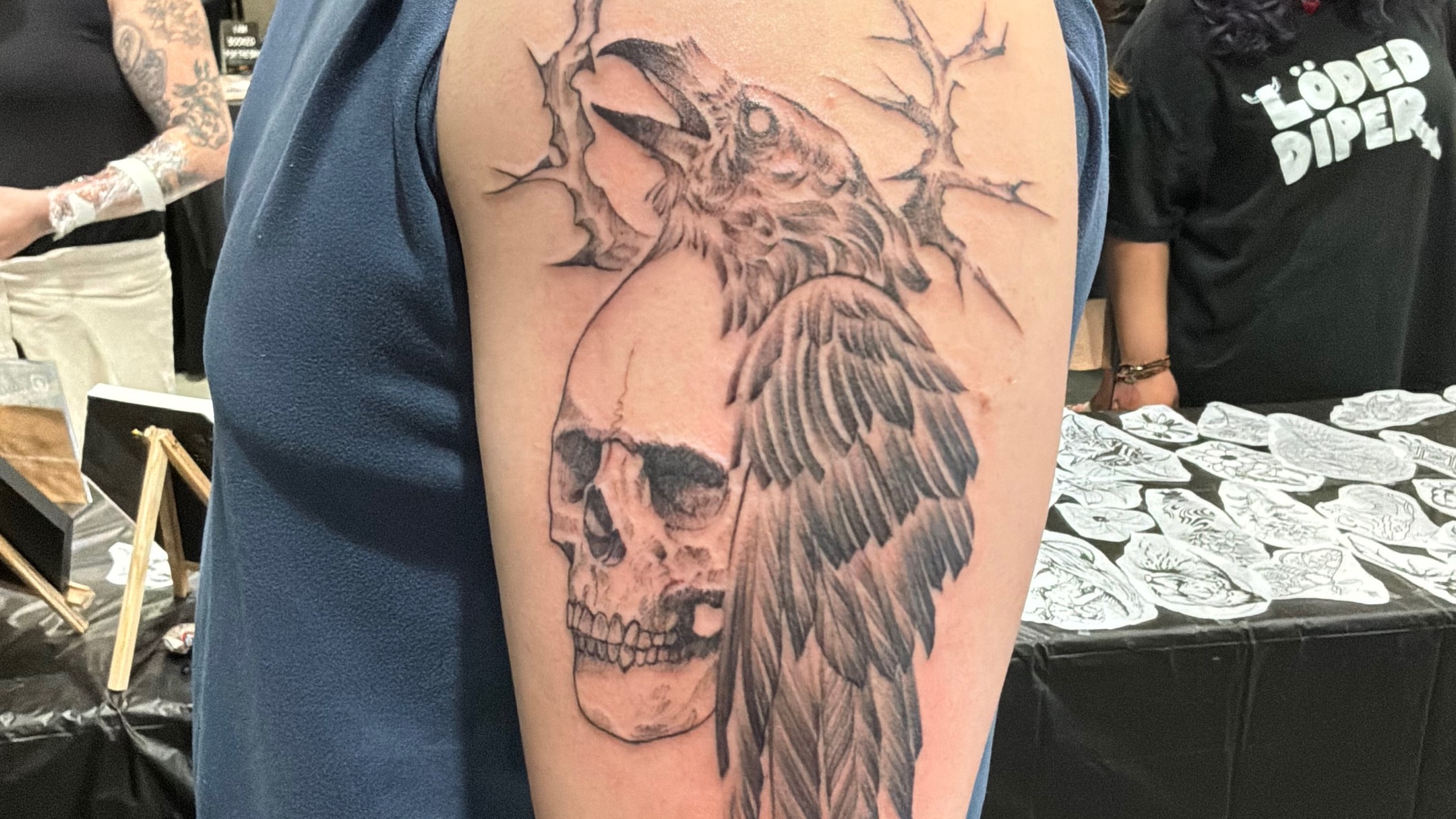 Tattoo by @gordochilitotattoos — black_and_grey, realism