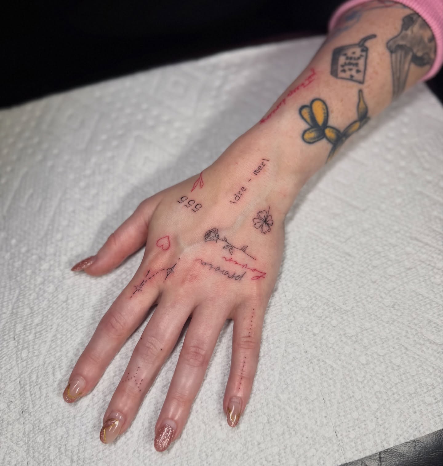 Tattoo by @petiteink_ — fine_line, dotwork