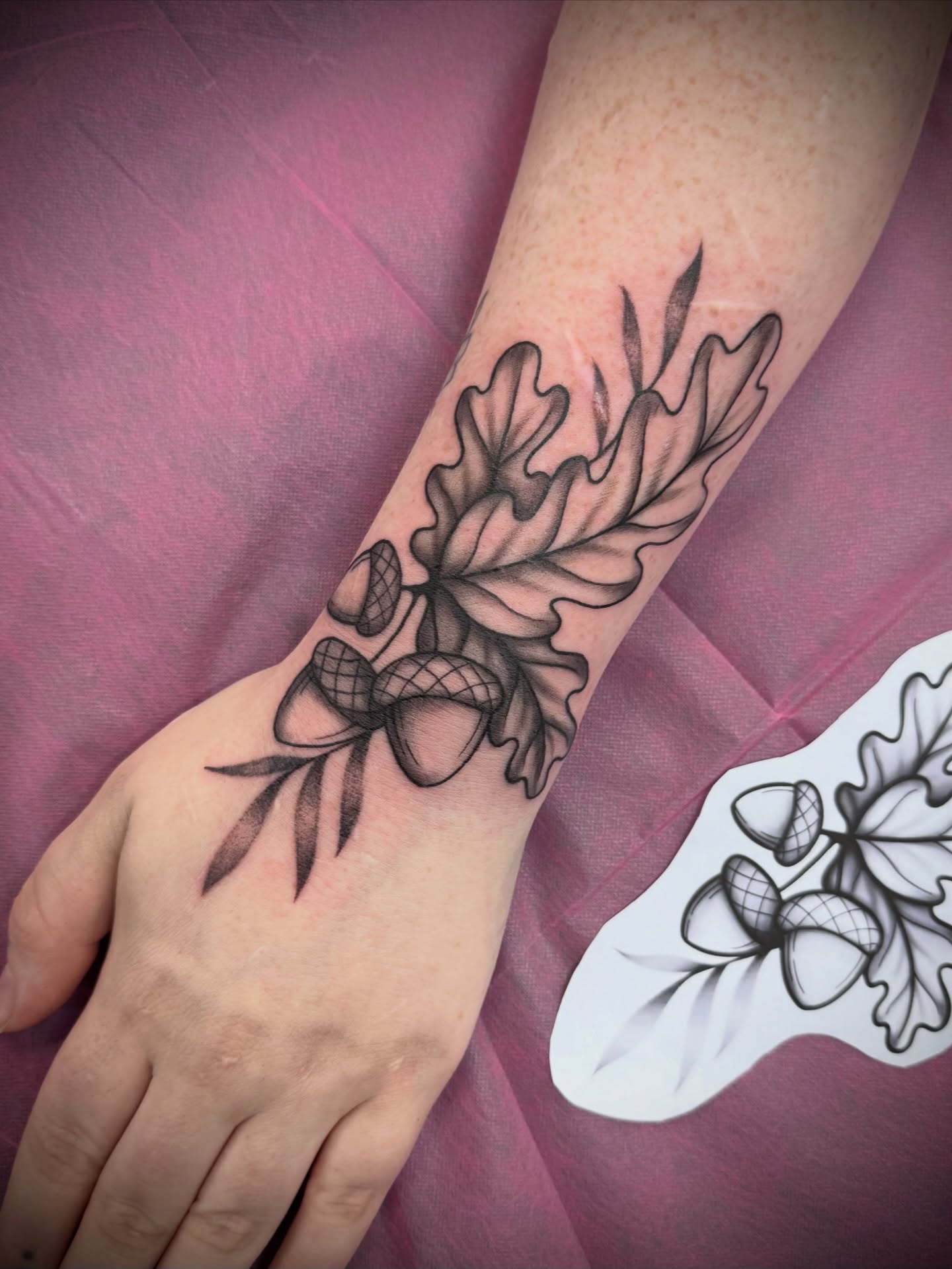 Tattoo by @rori_hughes_artistry — black_and_grey