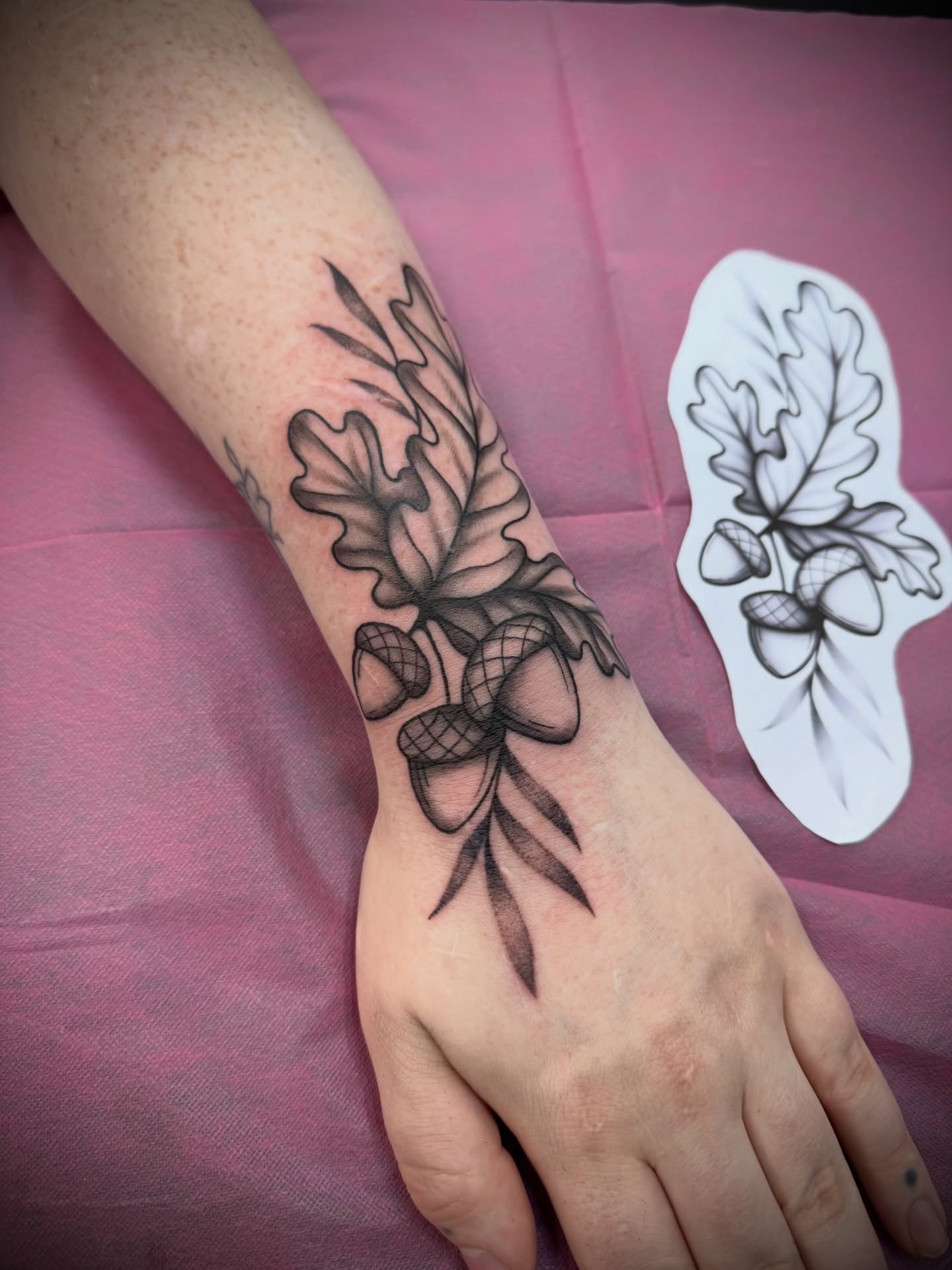 Tattoo by @rori_hughes_artistry — black_and_grey
