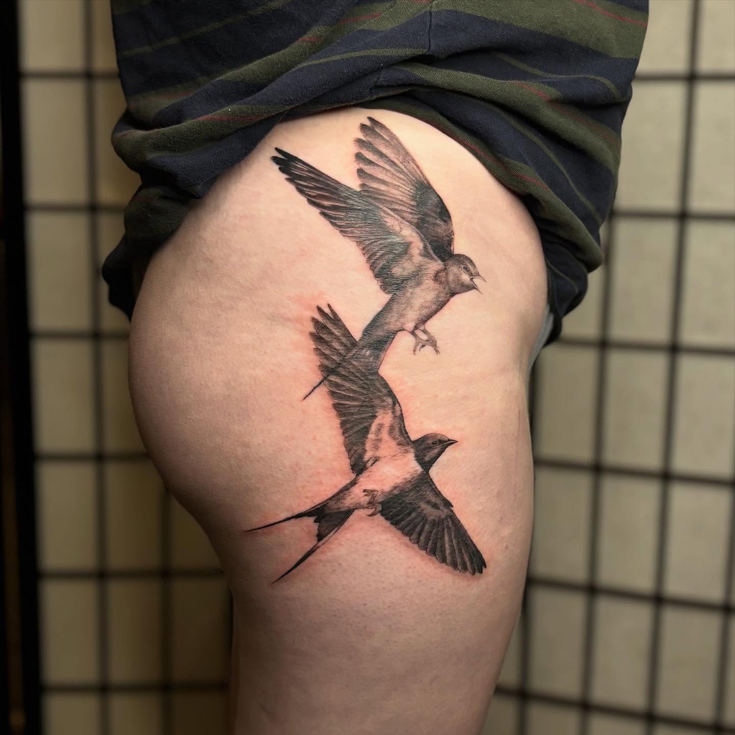 Tattoo by @candytuesday — realism, black_and_grey