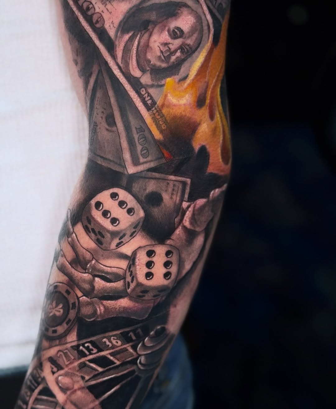 Tattoo by @maybebaby_tattoo — realism, black_and_grey