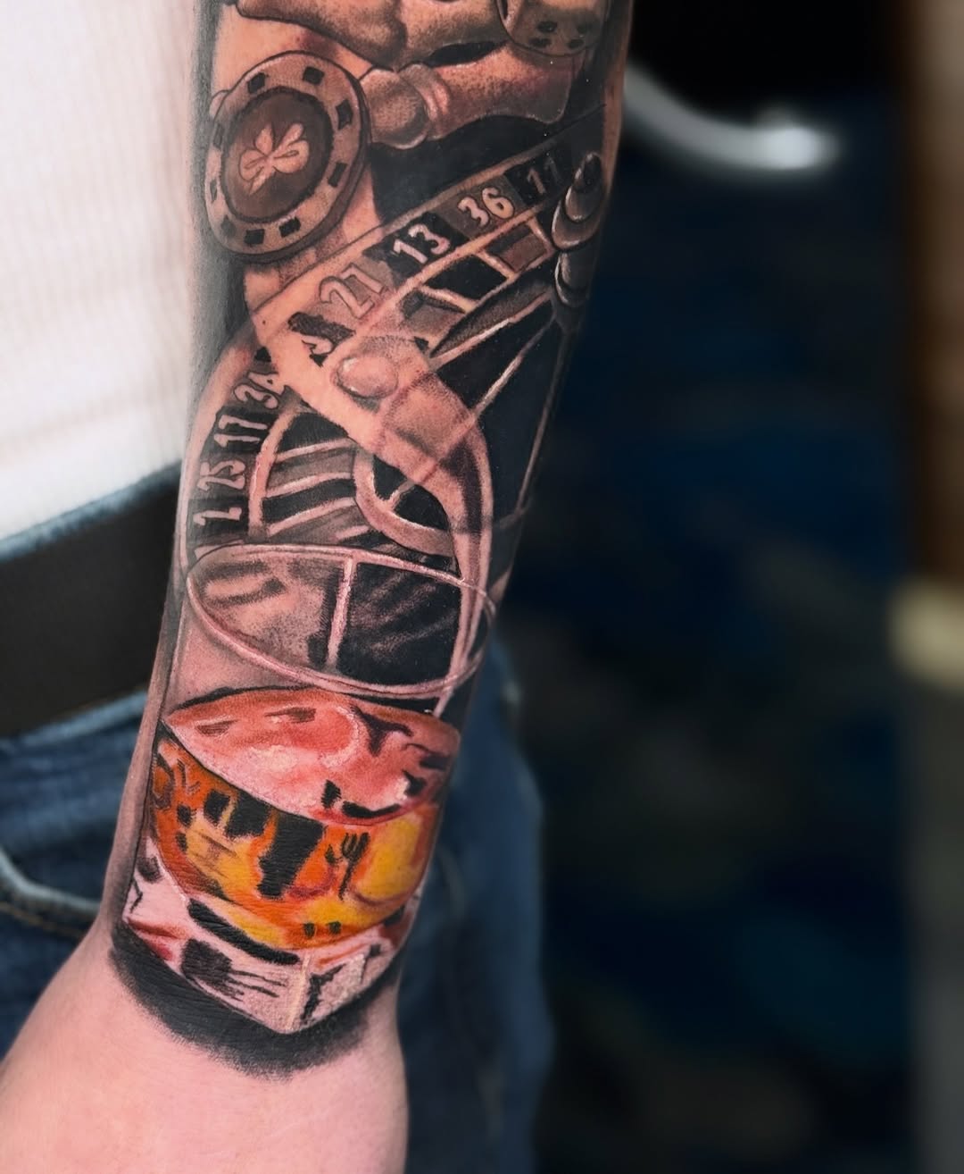 Tattoo by @maybebaby_tattoo — realism, black_and_grey