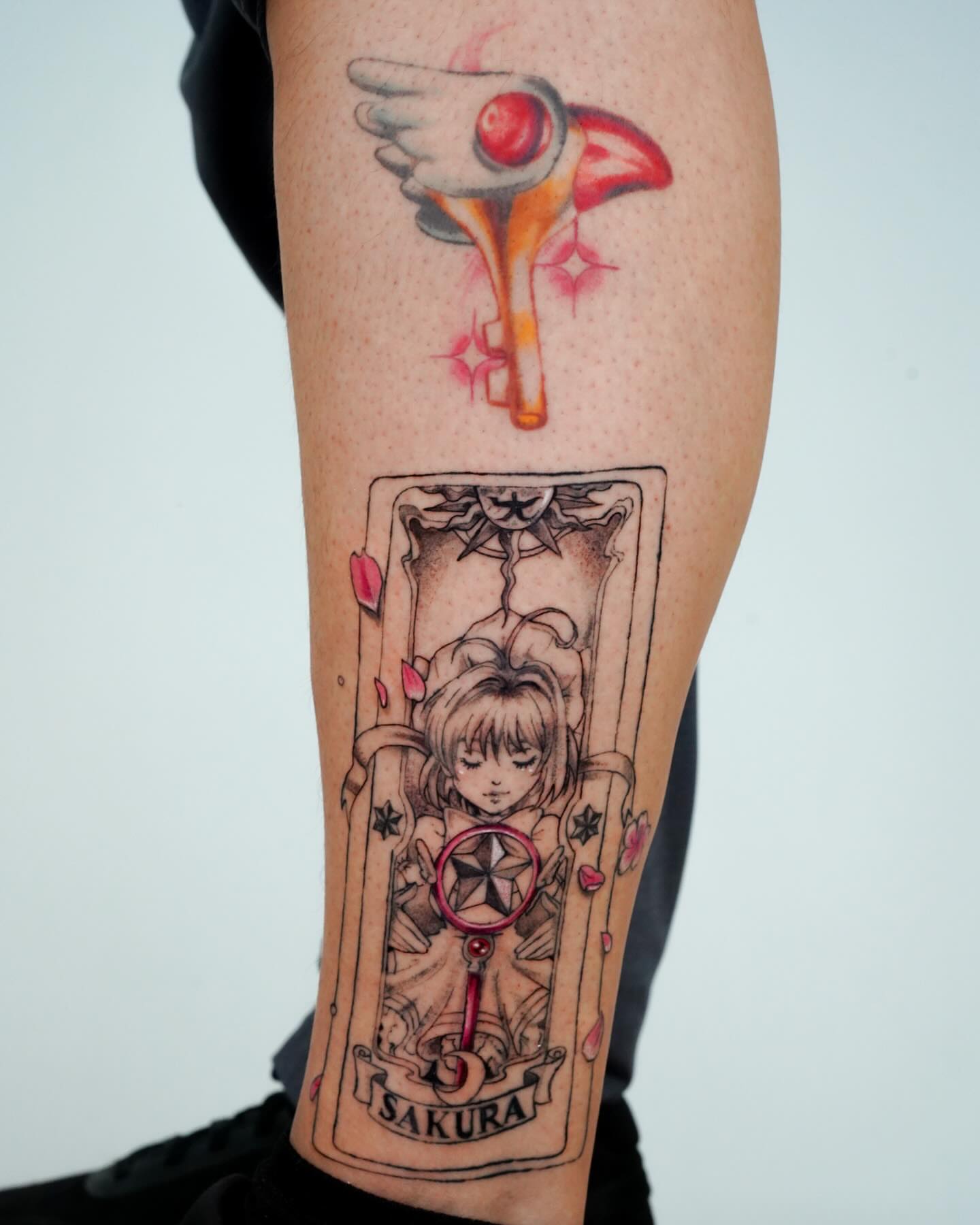 Tattoo by @petite.mortt β anime, dotwork