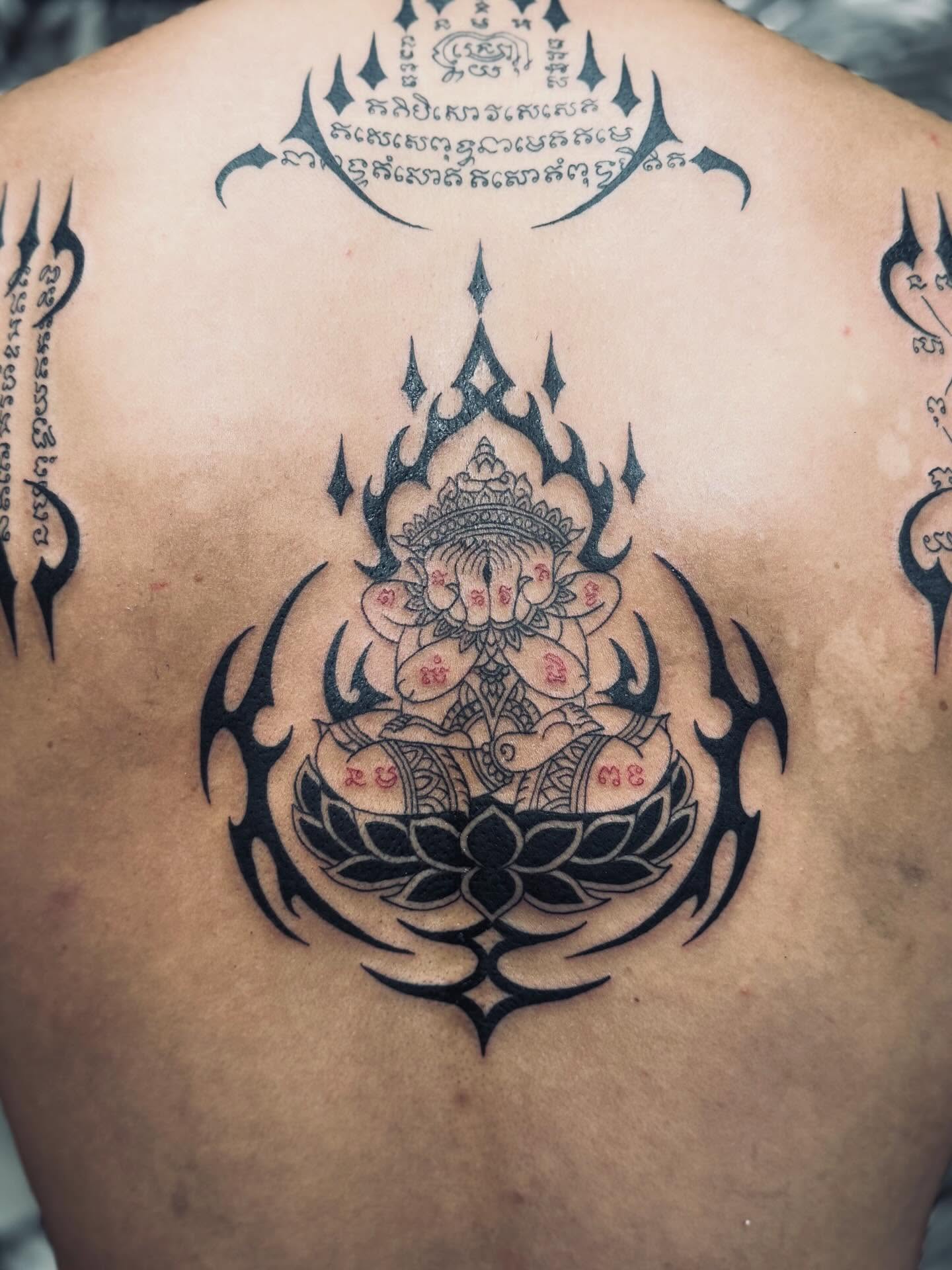 Tattoo by @bofumania — tribal, black_and_grey
