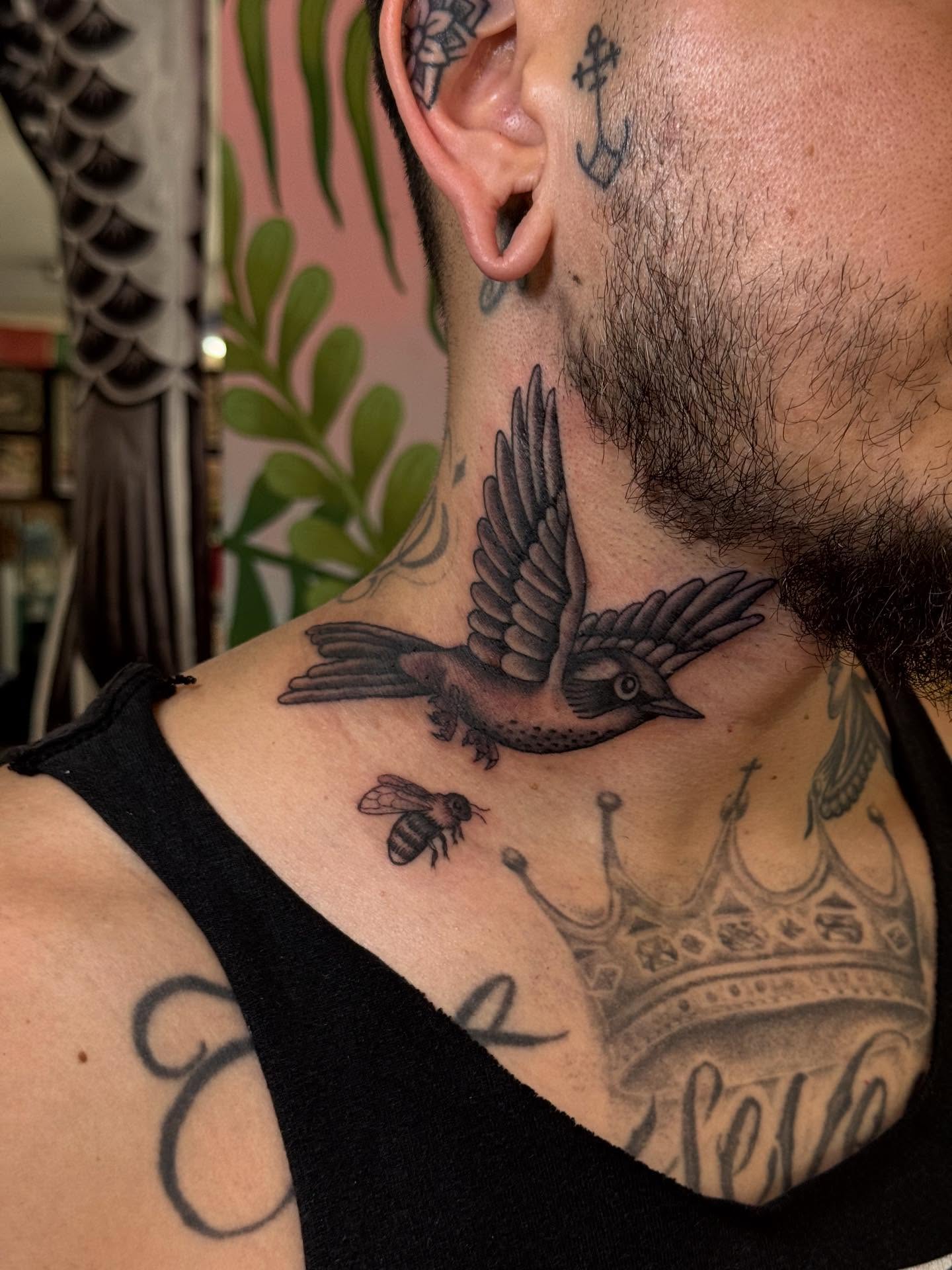 Tattoo by @medea.tattooer β black_and_grey