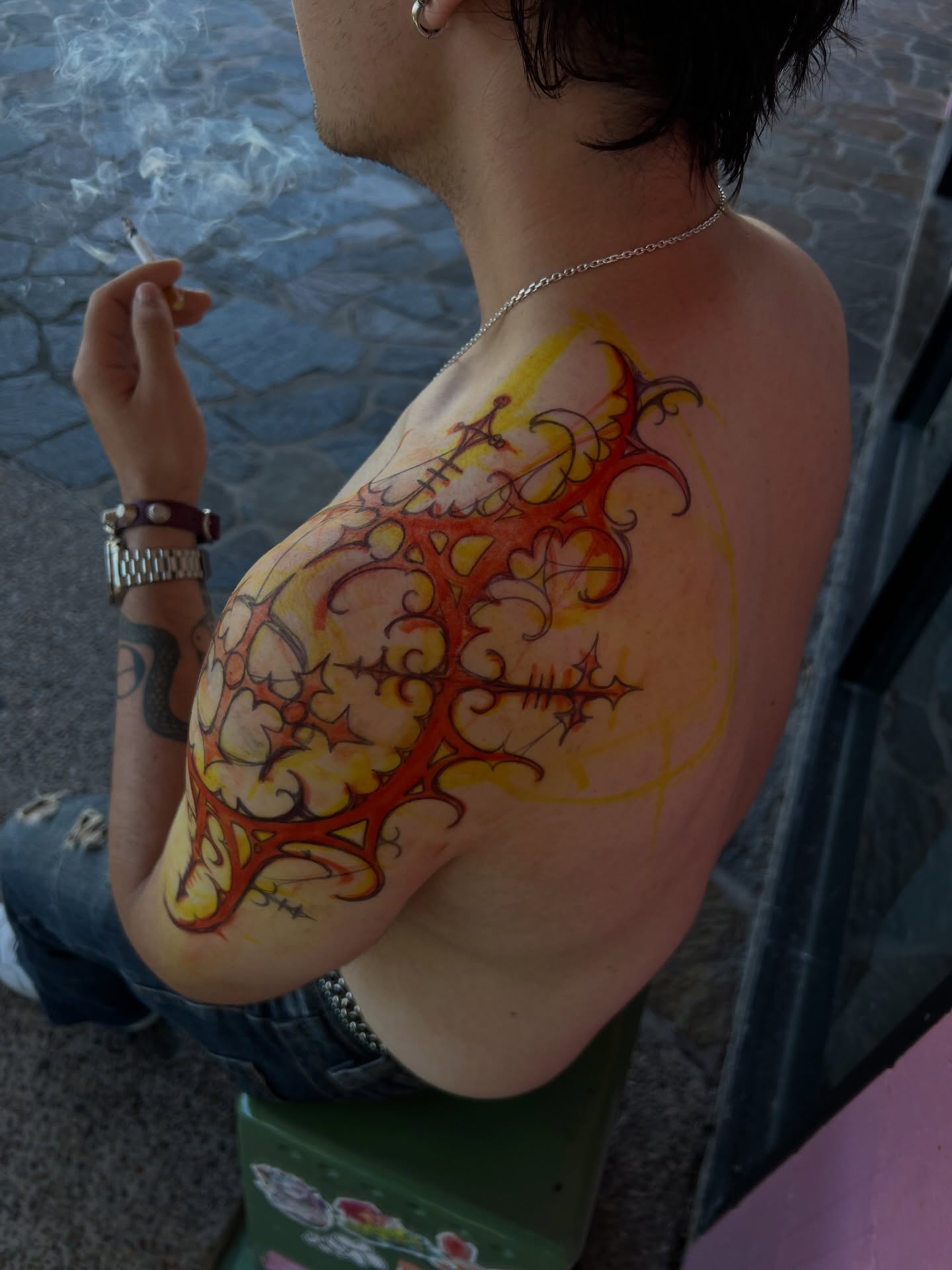 Tattoo by @jett_sonn β neo_traditional, ornamental