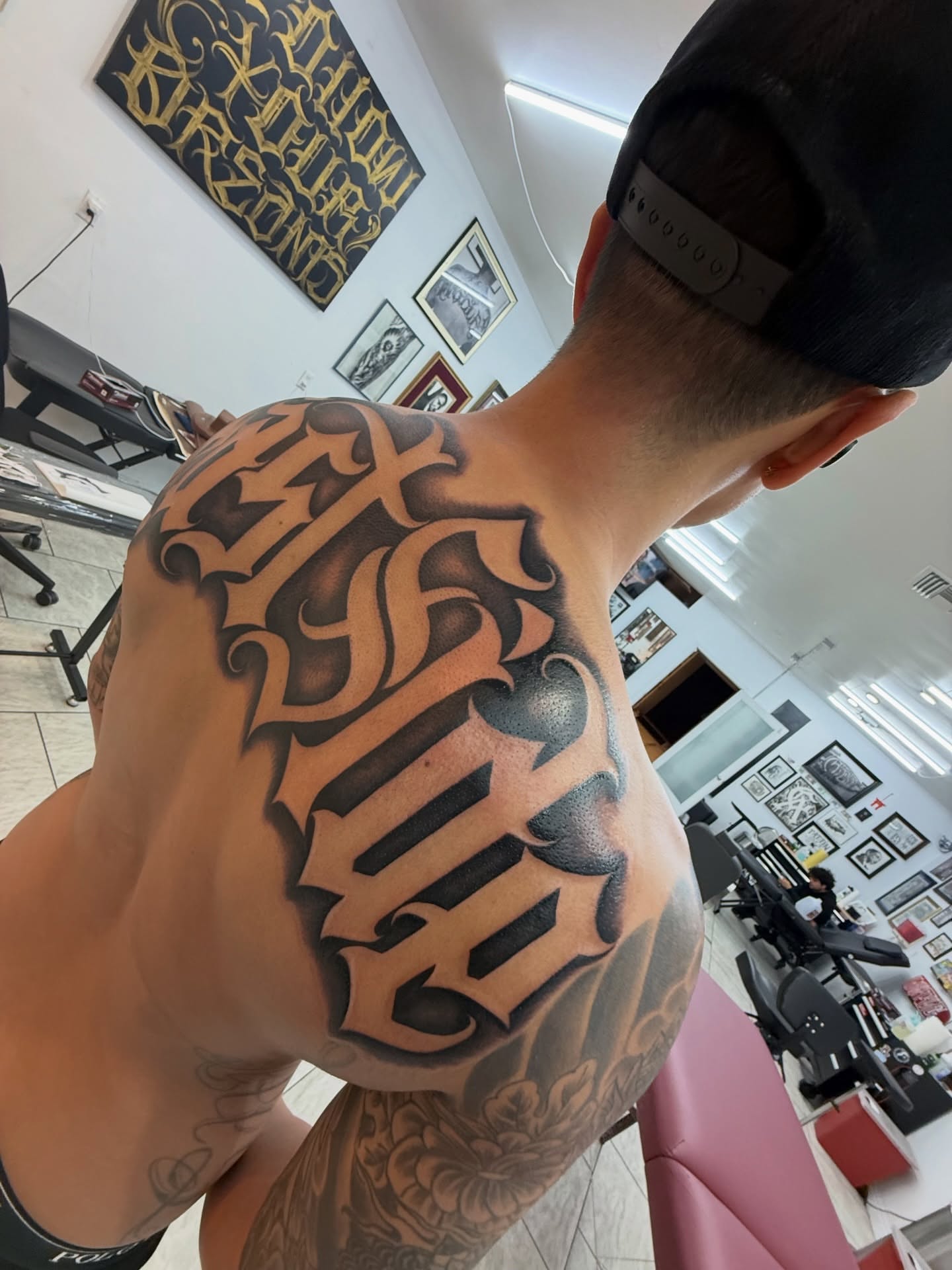 Tattoo by @dl_ta2s β lettering_script