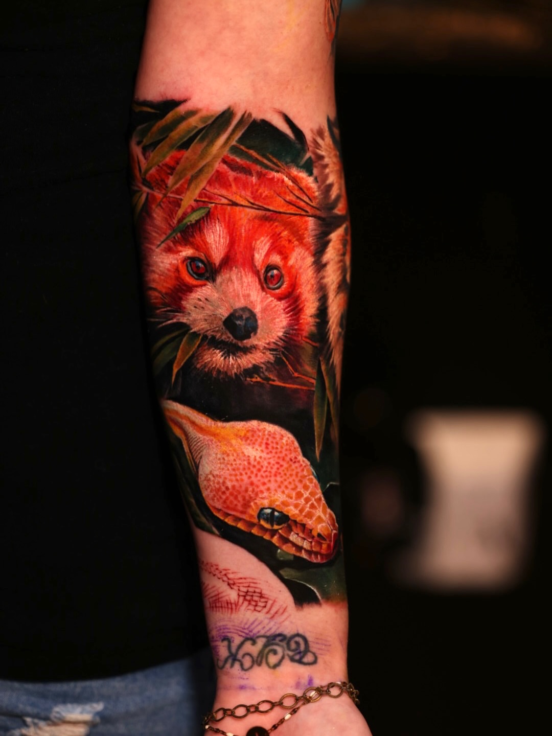 Tattoo by @brandonsontag — realism, watercolor